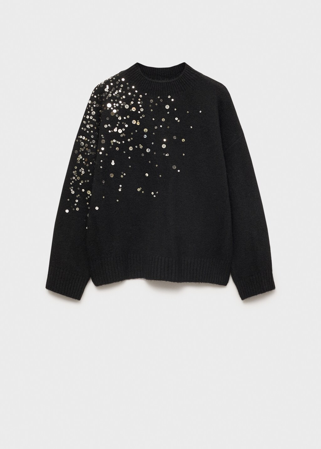 Knit paillette sweater Kids MANGO USA