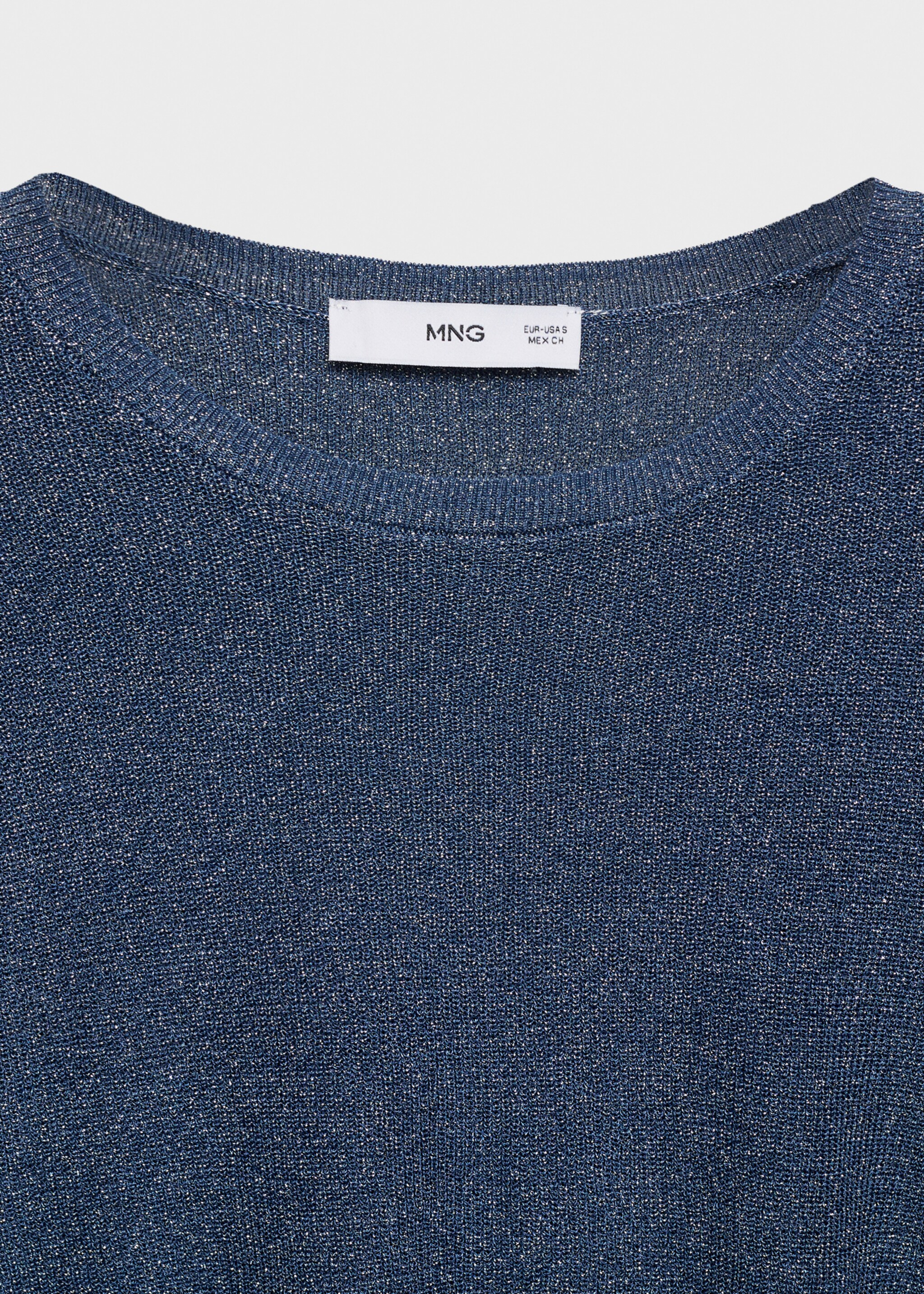 Crewneck lurex sweater - Details of the article 8