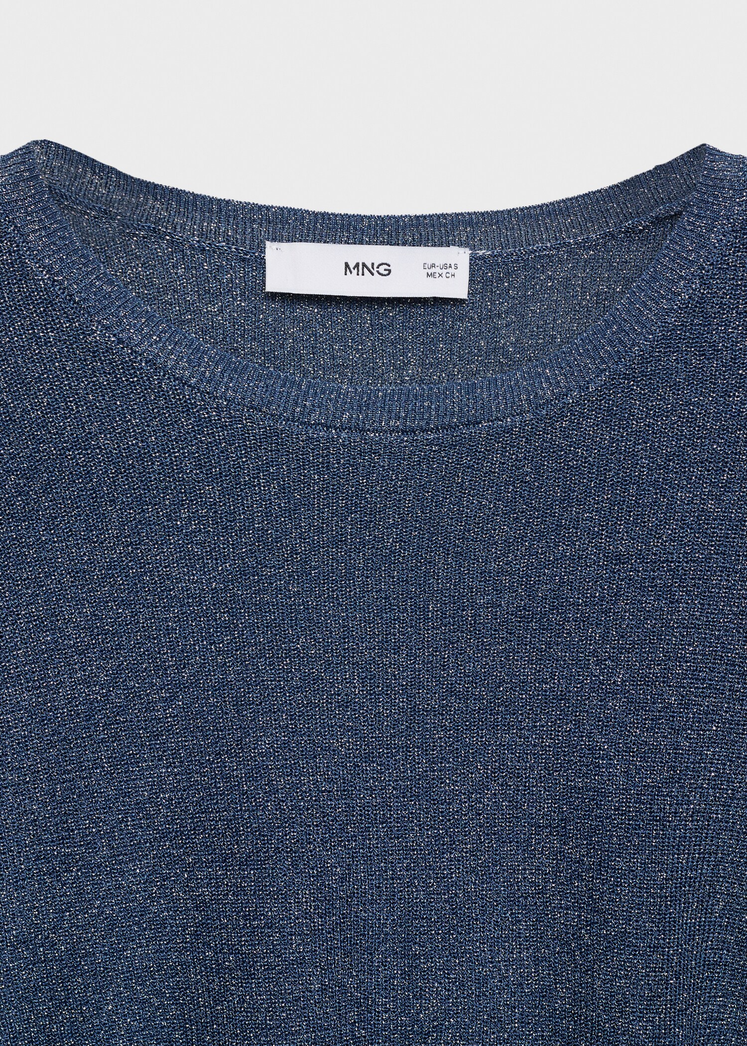 Crewneck lurex sweater - Details of the article 8