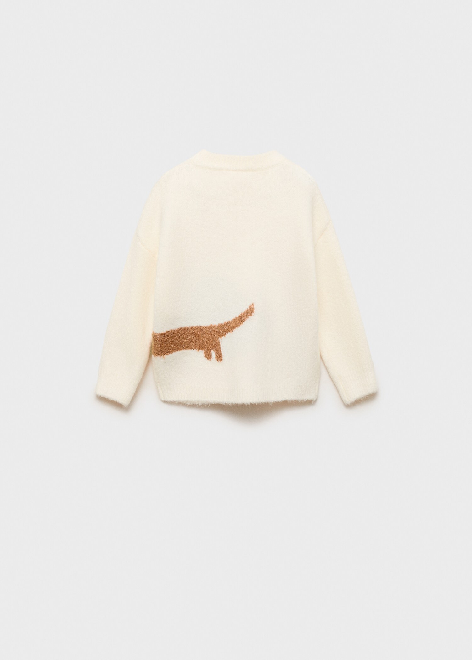 Doggy knit sweater - Reverse of the article