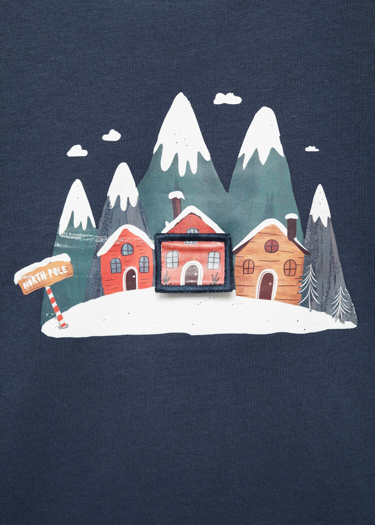 Christmas-print t-shirt - Details of the article 8