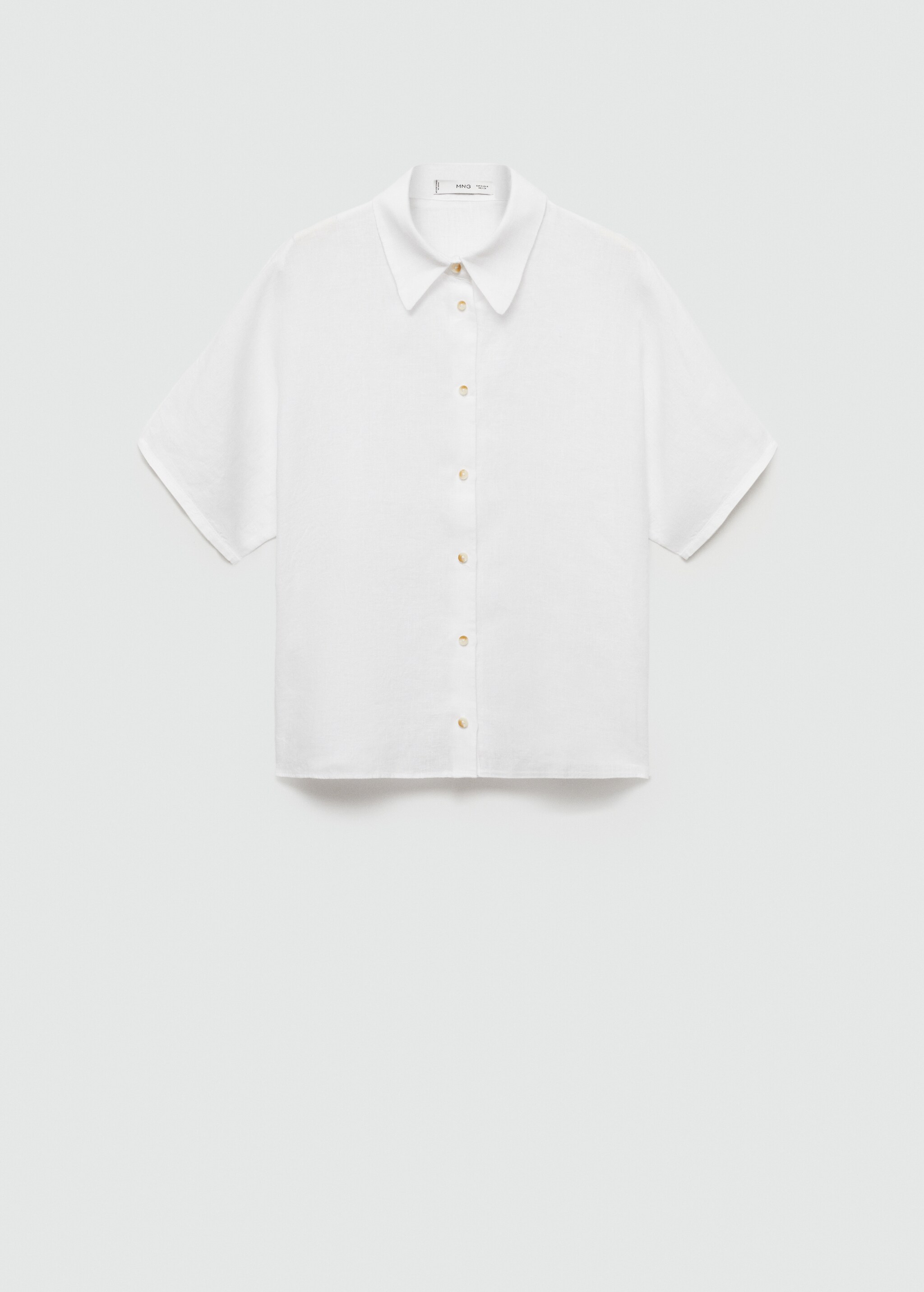 Linen 100% shirt - Article without model