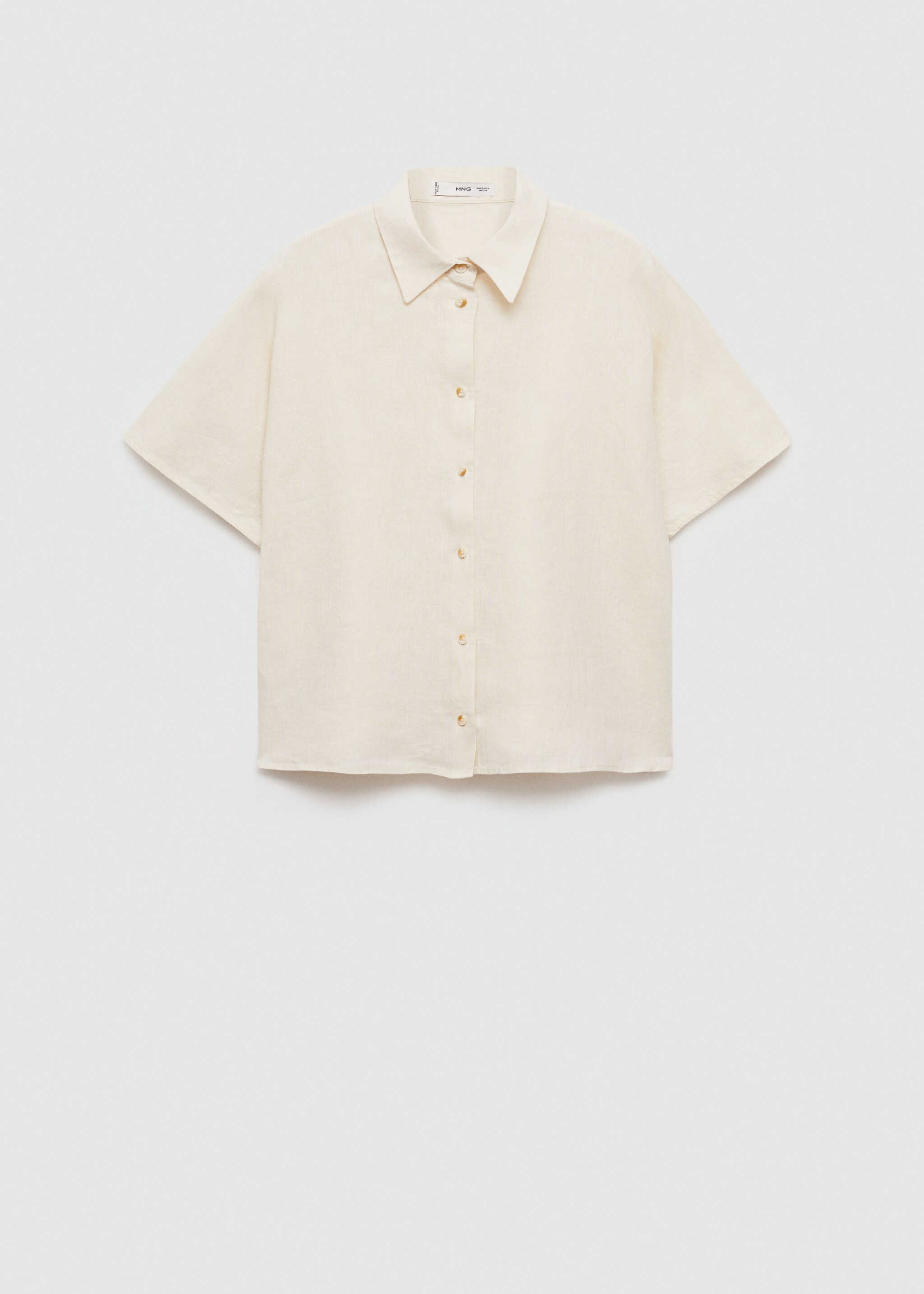 Linen 100% shirt - Article without model