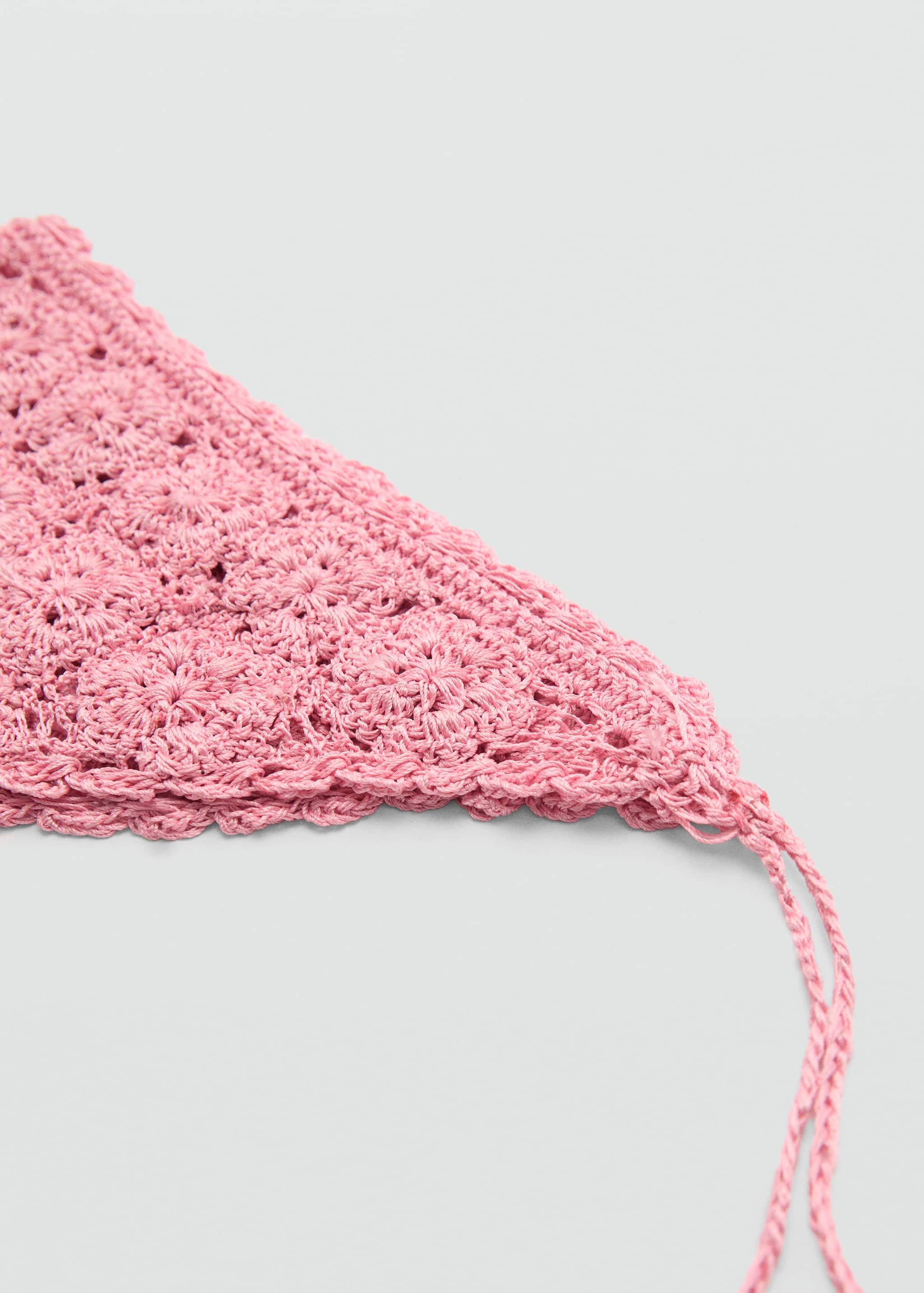 Crochet knit handkerchief - Medium plane