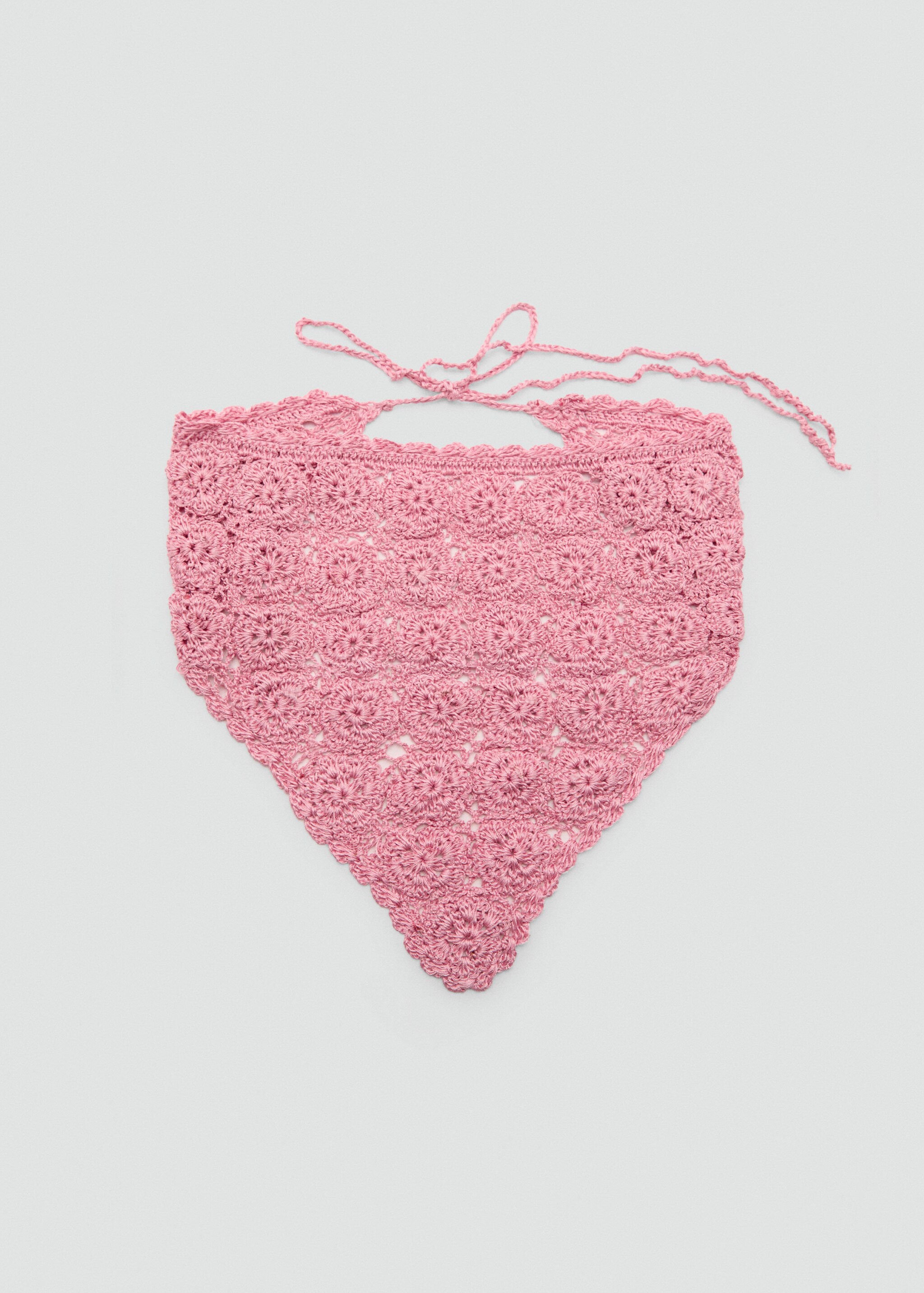 Crochet knit handkerchief - Article without model