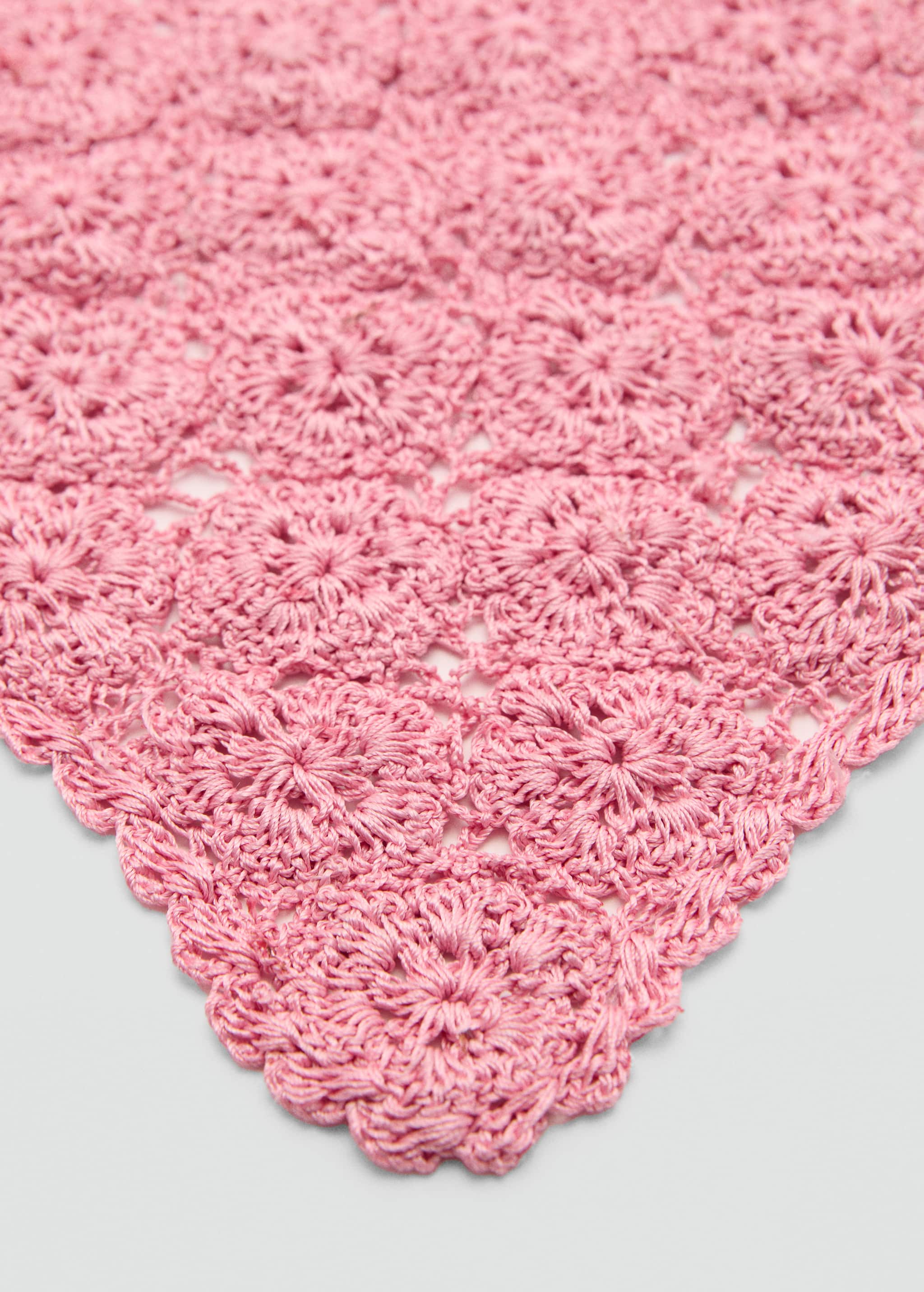 Crochet knit handkerchief - Details of the article 1