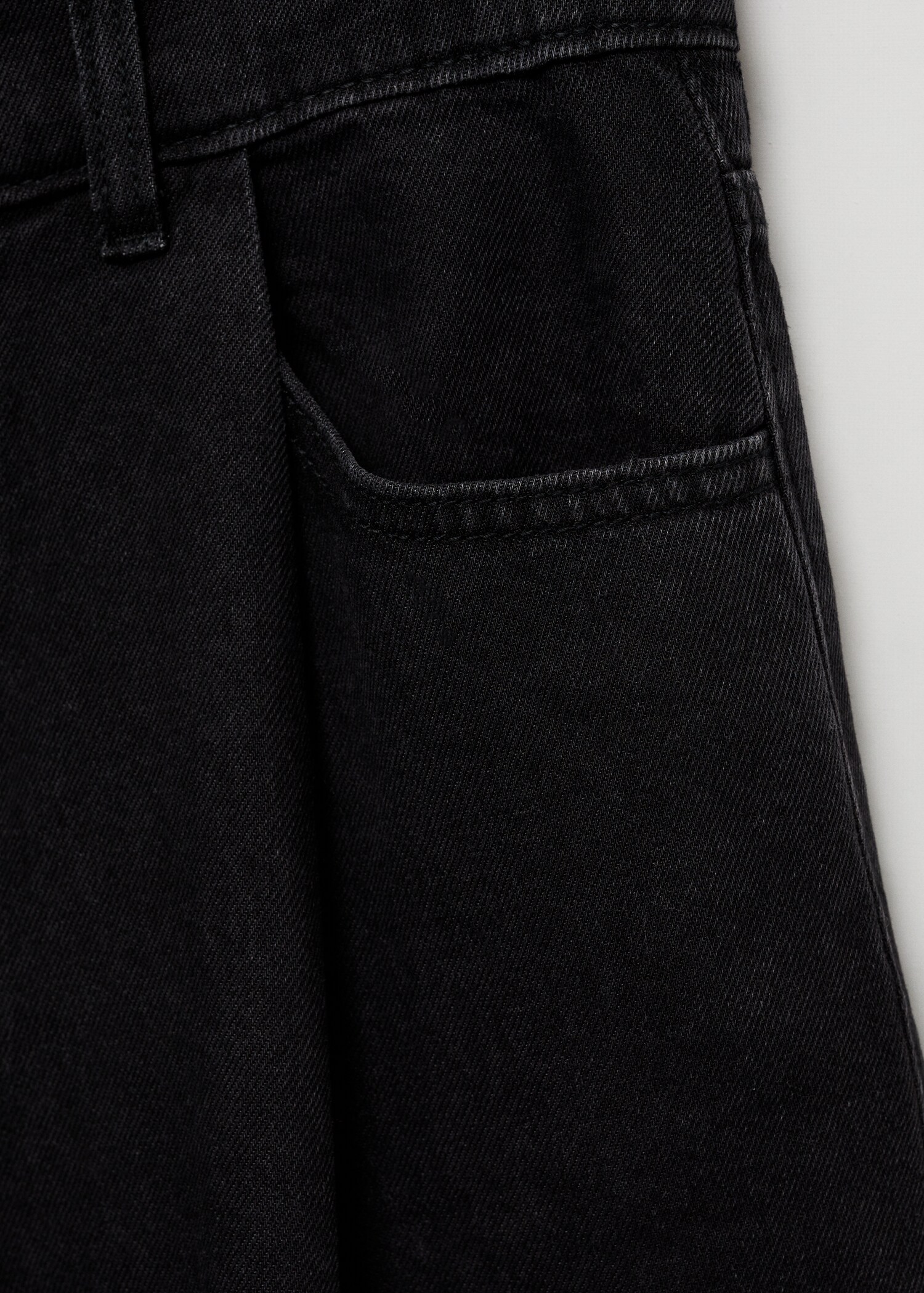 Shorts vaqueros rectos - Detalle del artículo 0