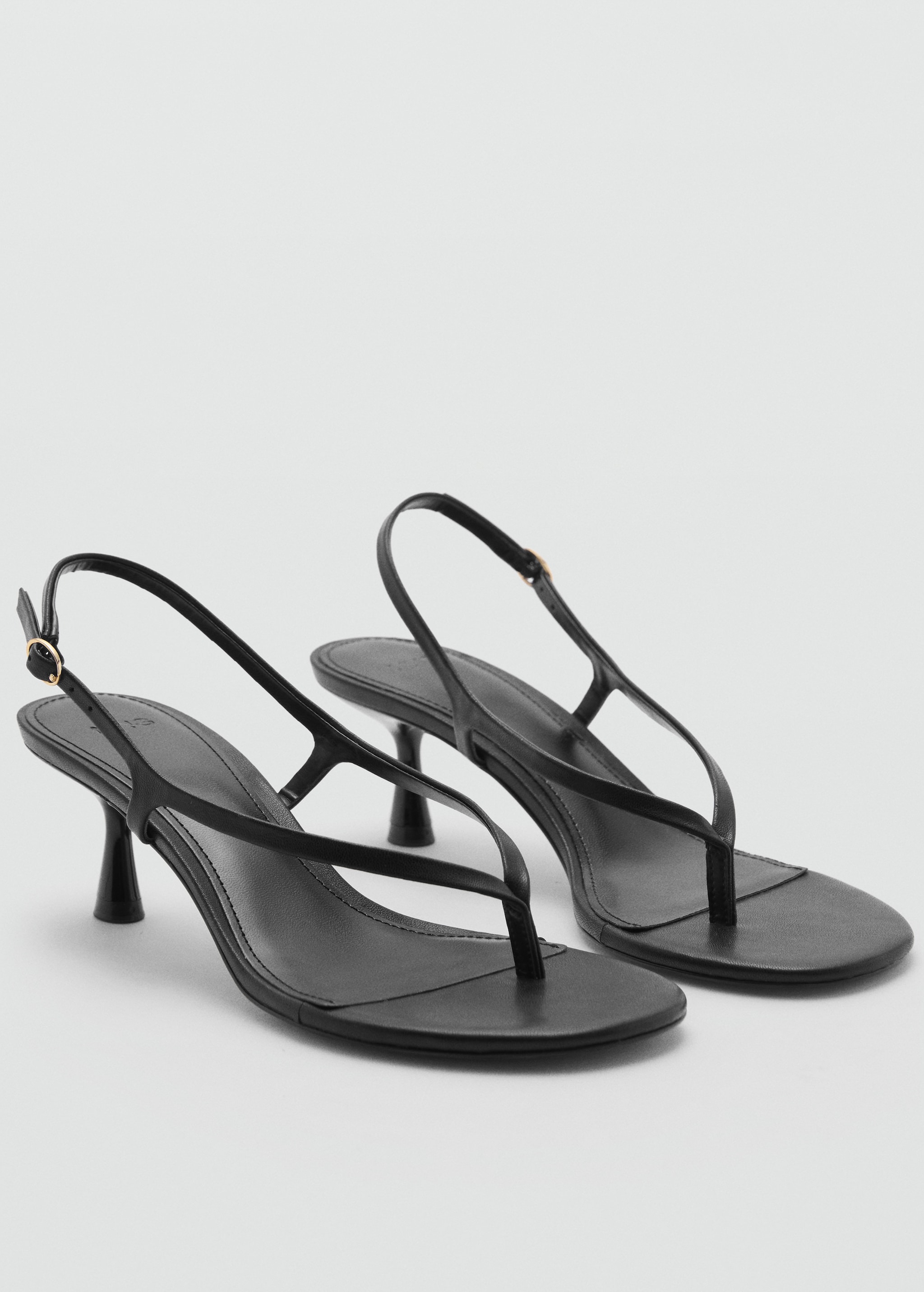 Kitten heel sandals - Women | MANGO USA