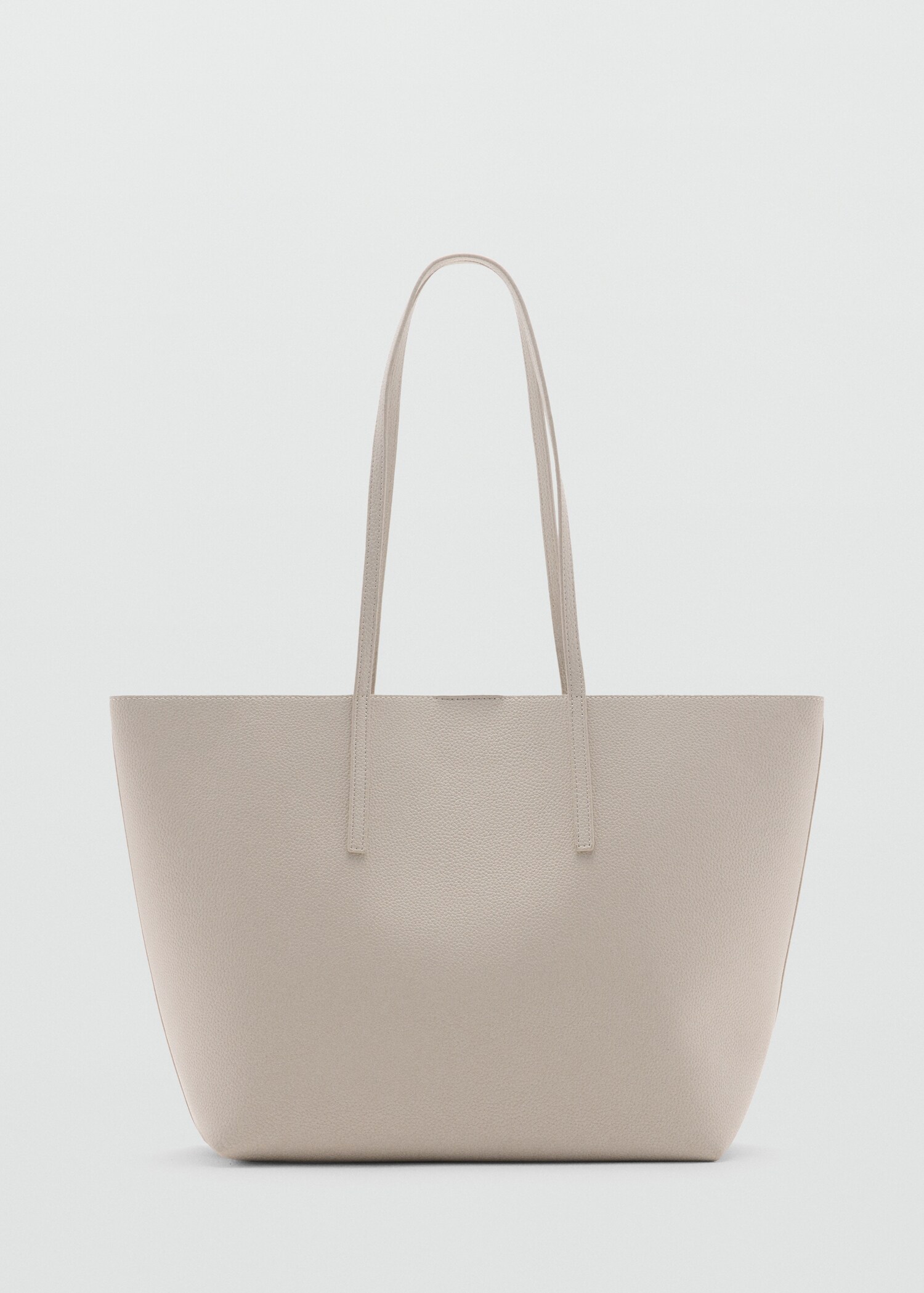 Sac shopper effet grainé - Article sans modèle