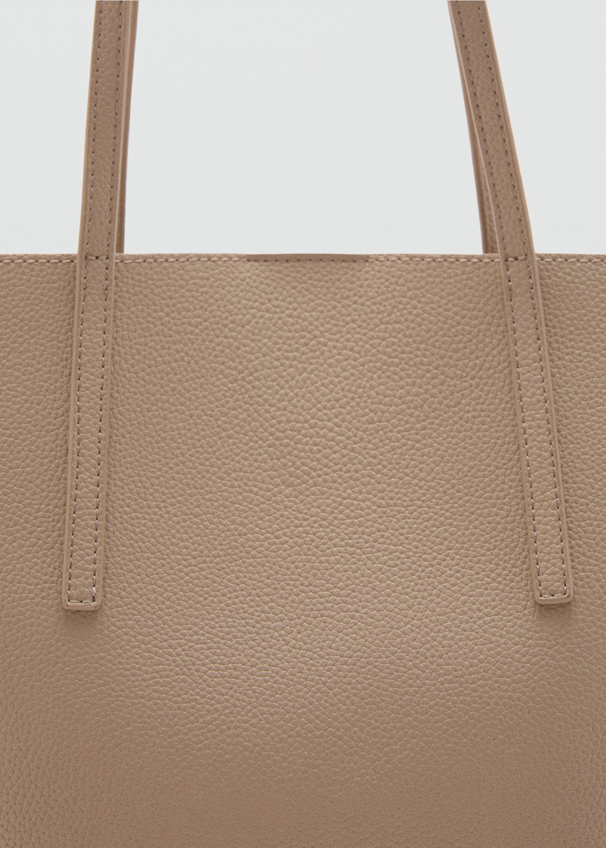 Bolso shopper efecto abatanado - Detalle del artículo 1