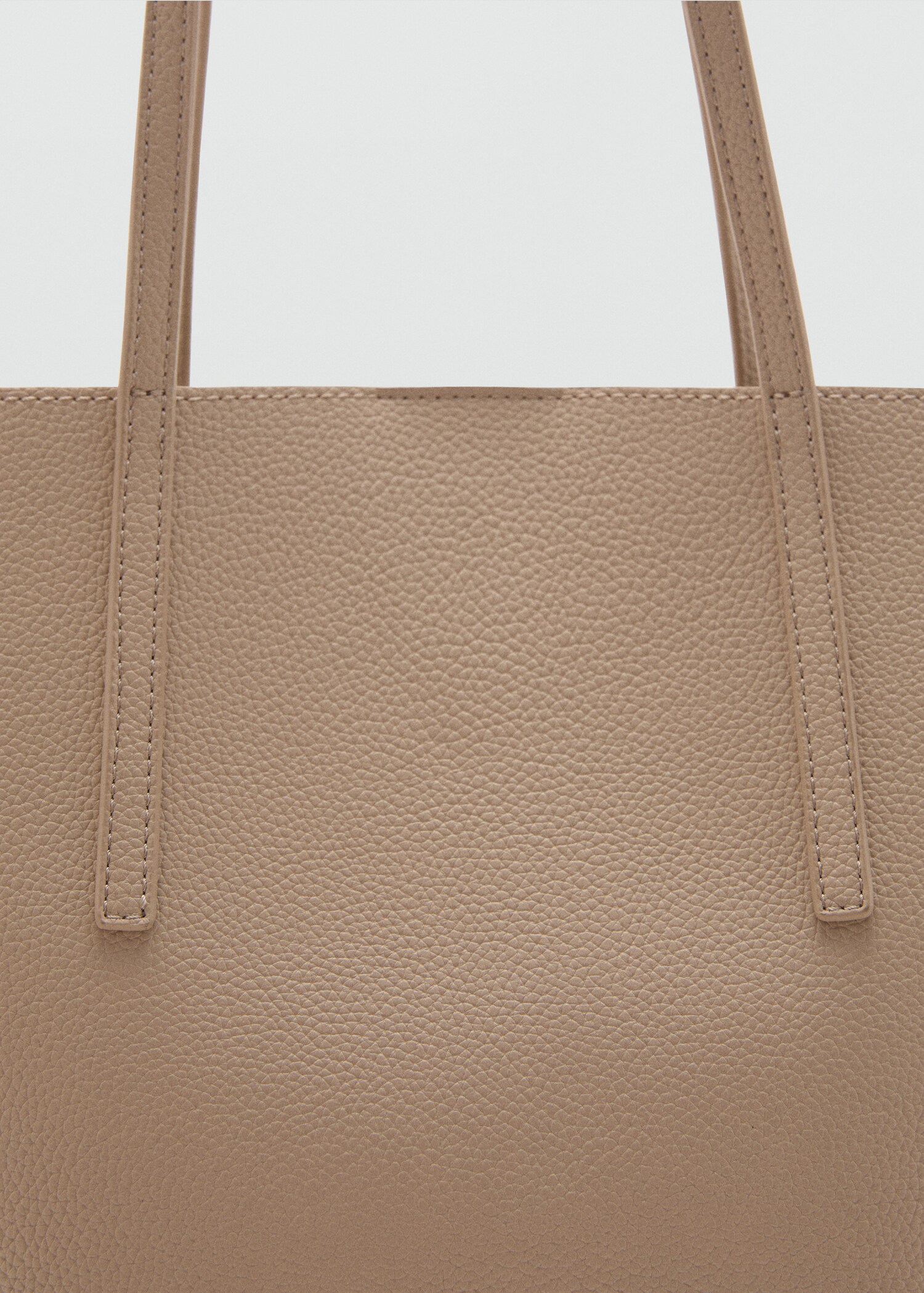 Sac shopper effet grainé - Détail de l'article 1