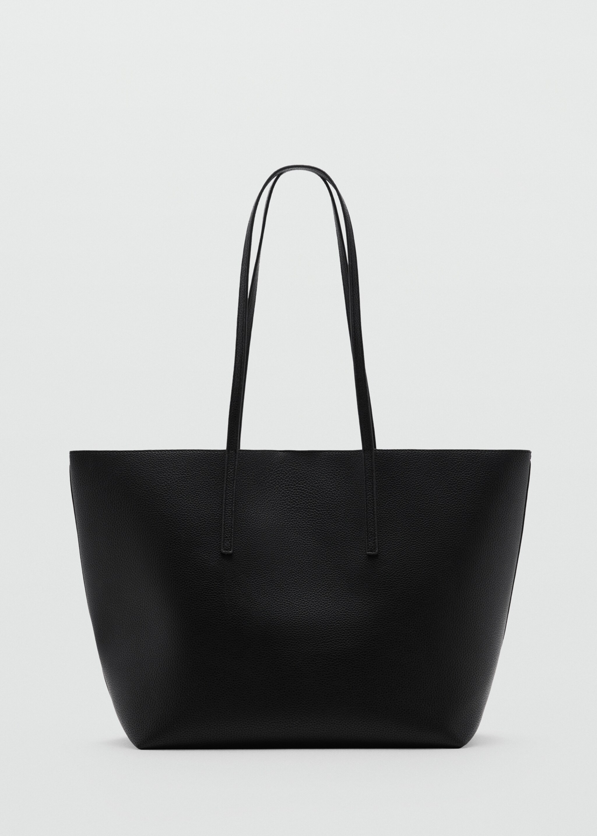 Bolso shopper efecto abatanado - Artículo sin modelo