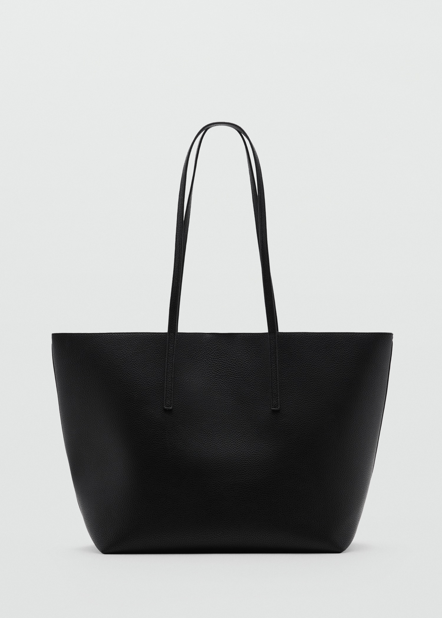 Pebbled Effect Shopper Bag Women MANGO USA pebbled-effect-shopper-bag-women-mango-usa