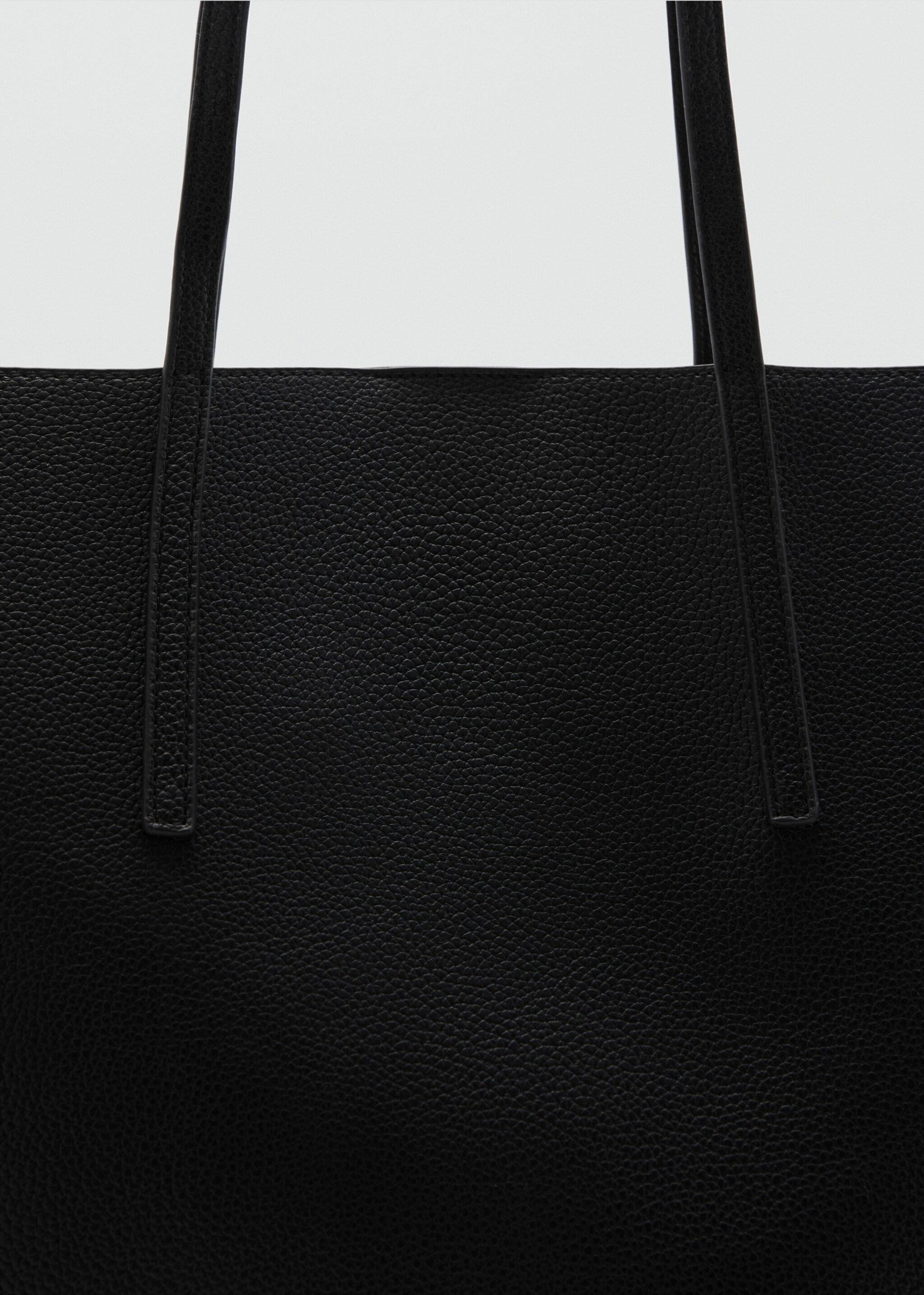 Bolso shopper efecto abatanado - Detalle del artículo 1