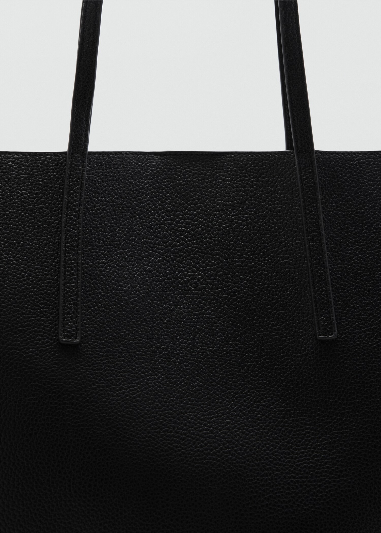 Sac shopper effet grainé - Détail de l'article 1