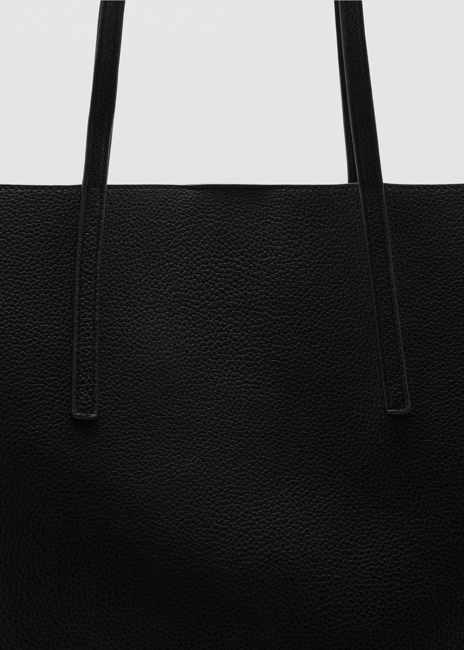 Pebbled Effect Shopper Bag Women MANGO Vietnam pebbled-effect-shopper-bag-women-mango-vietnam