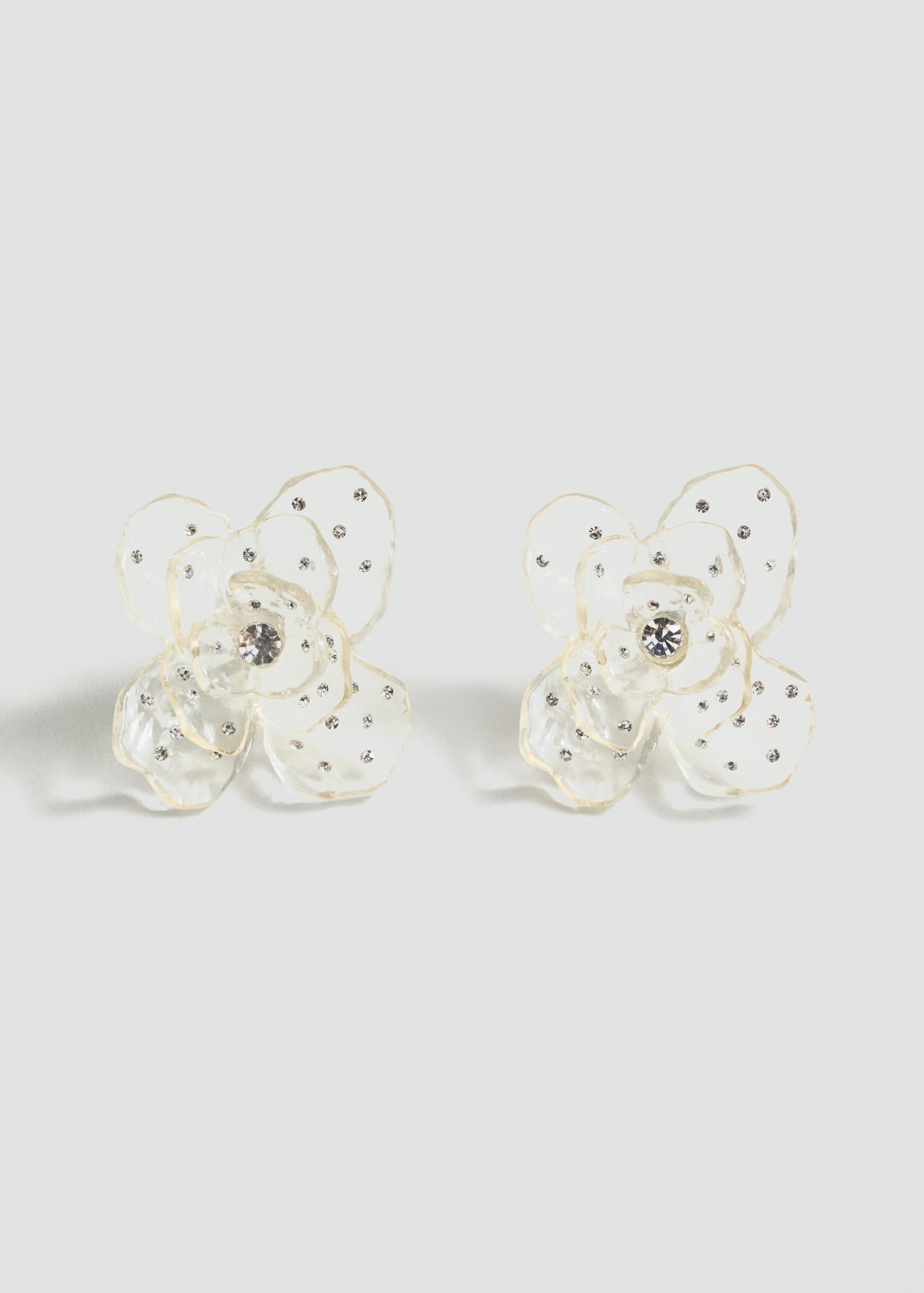 Boucles d'oreilles maxi fleur - Article sans modèle