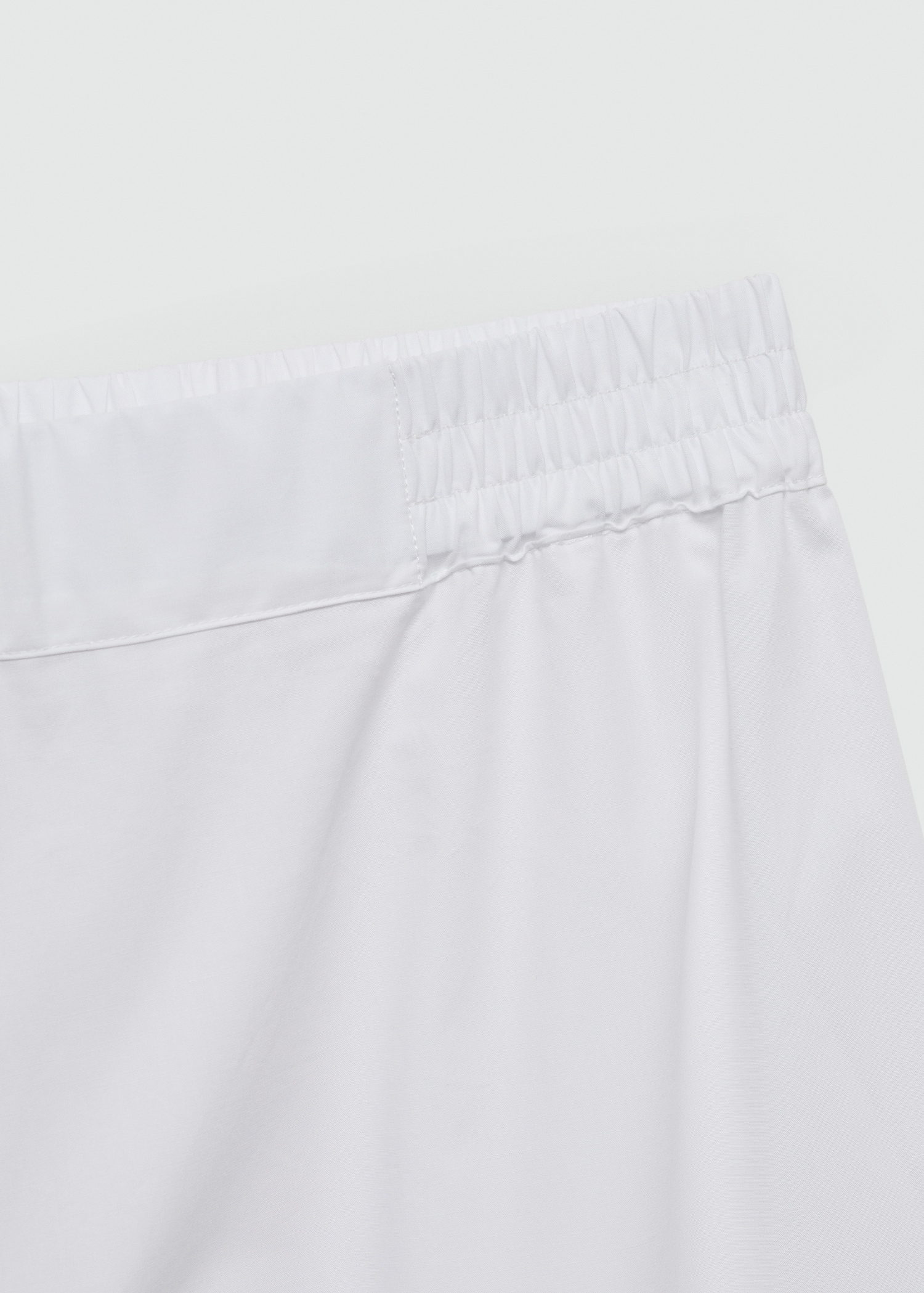 Cotton wideleg trousers - Details of the article 8