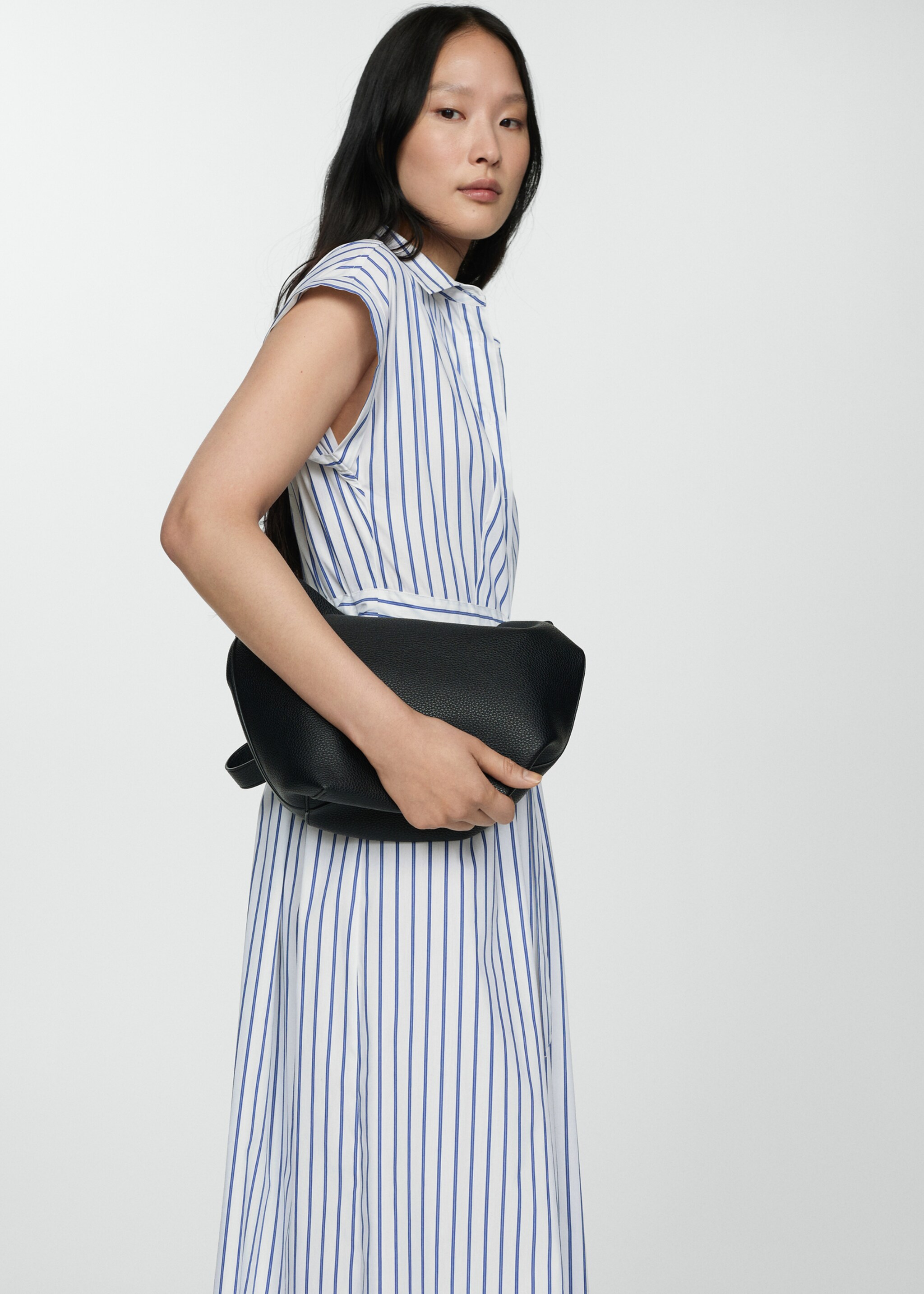 Bow shirt dress - Medium plane