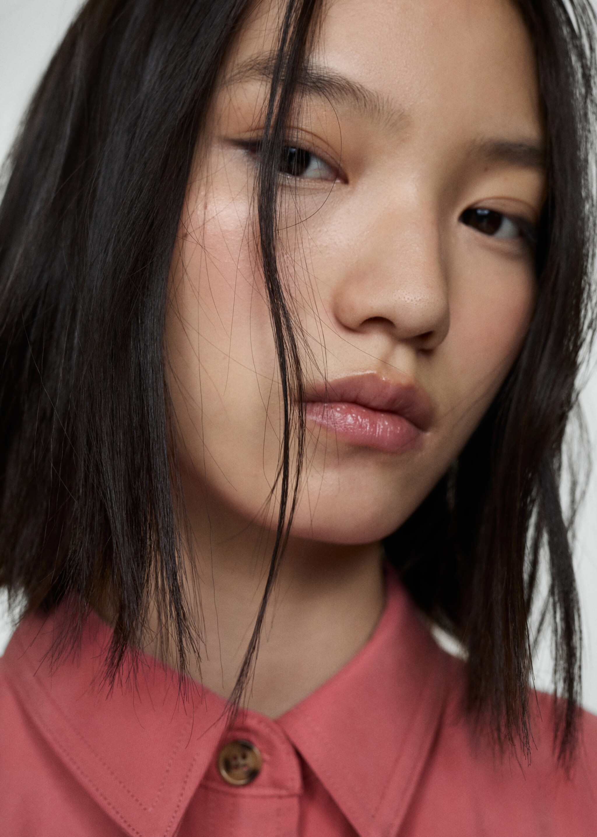 Bow shirt dress - Details of the article 1
