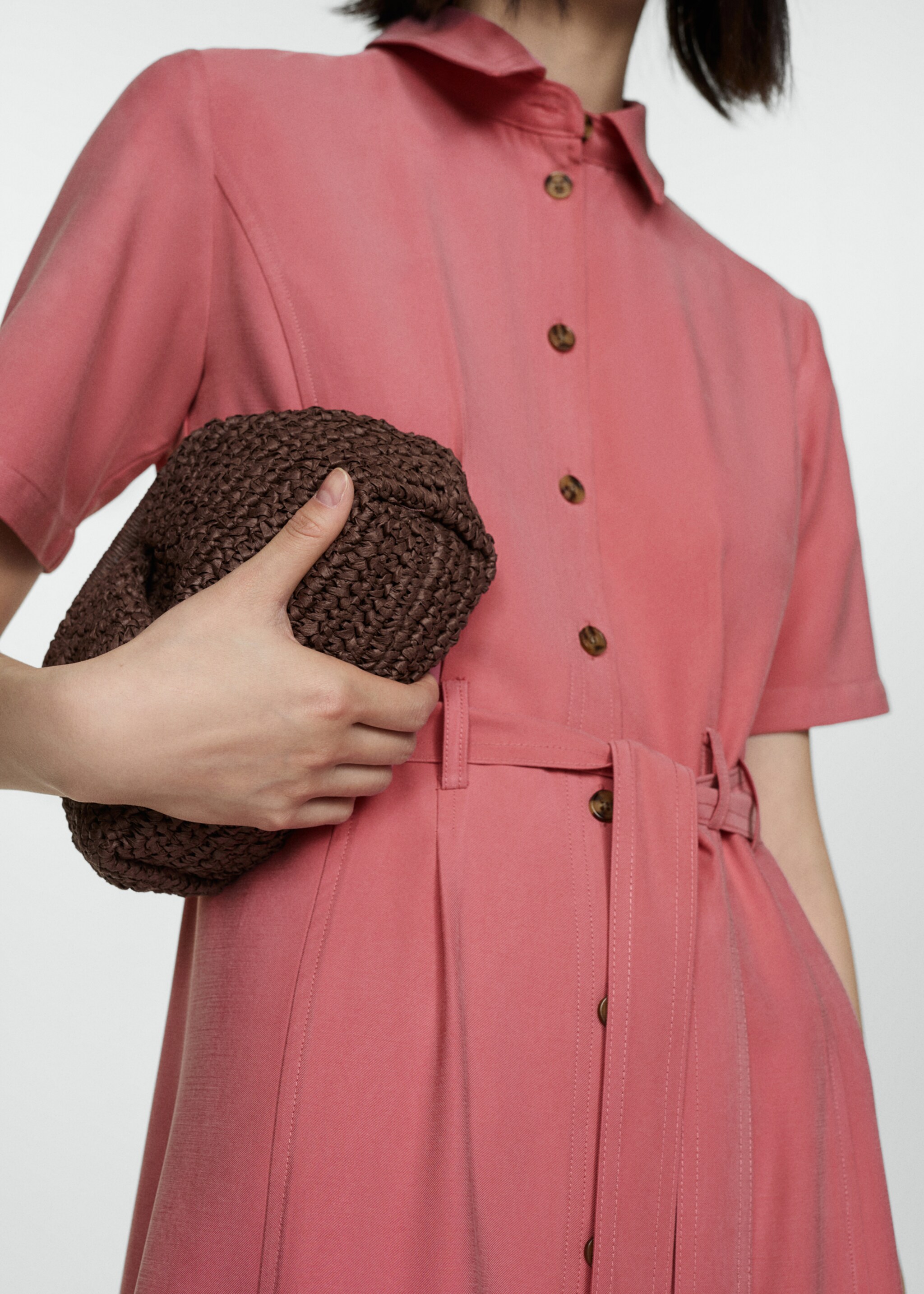 Bow shirt dress - Details of the article 6