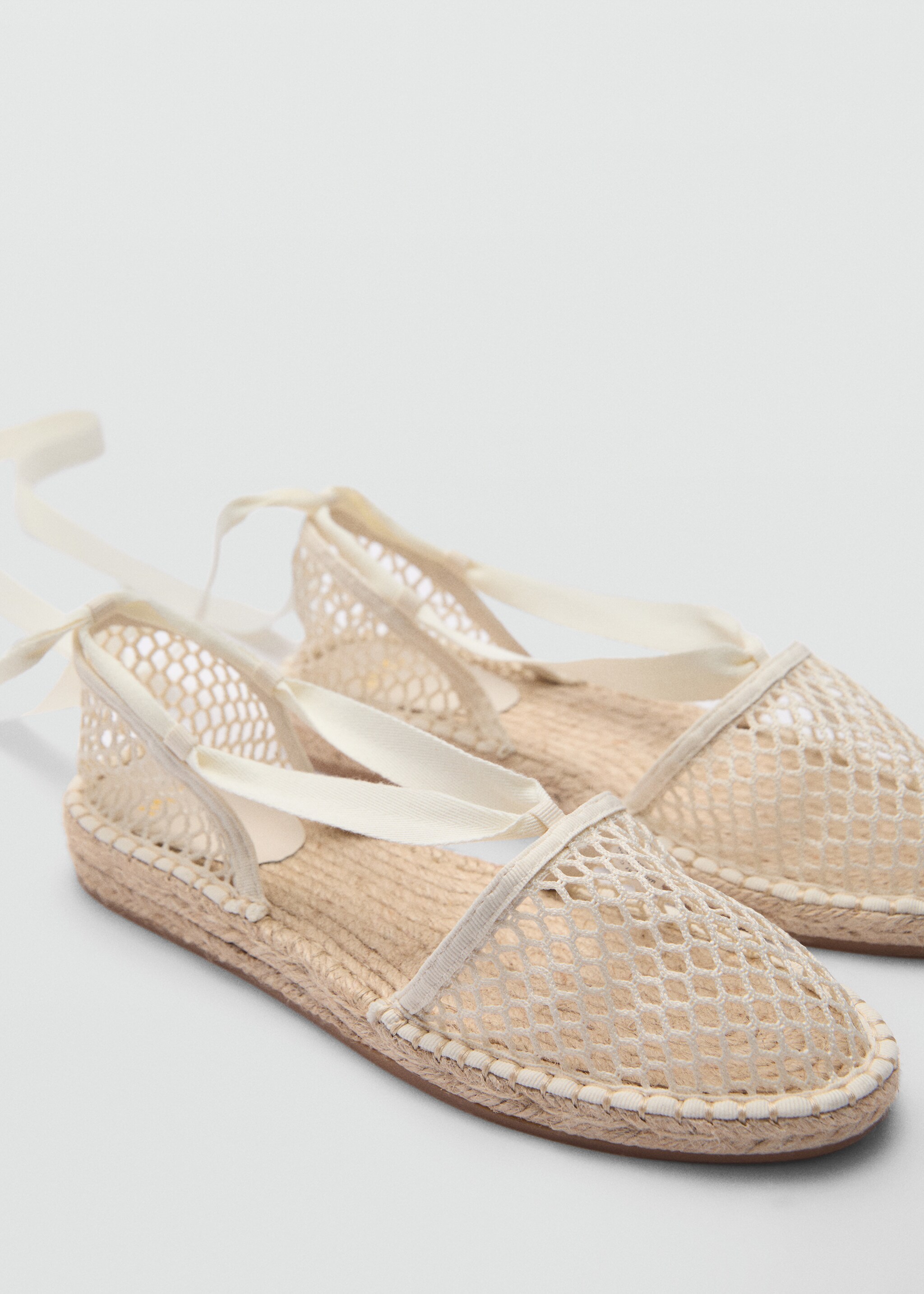 Openwork espadrilles - Medium plane