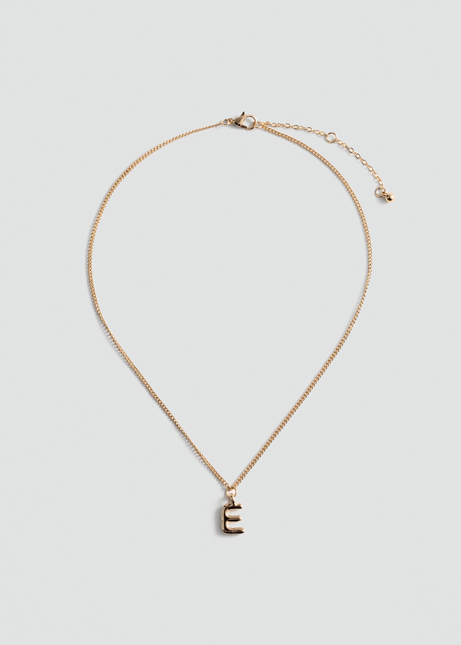 Collier pendentif lettre - Article sans modèle