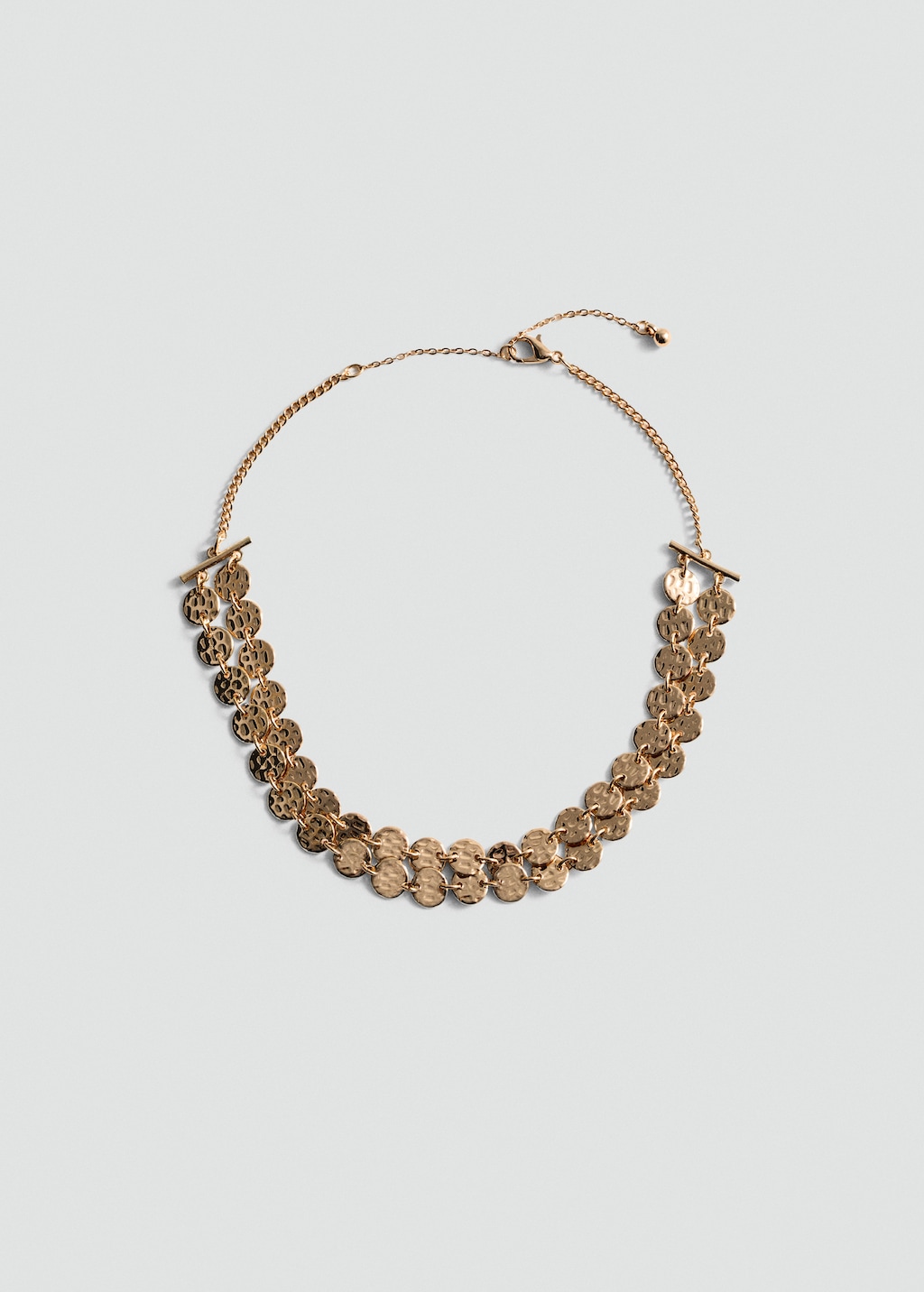 Bead chain necklace best sale