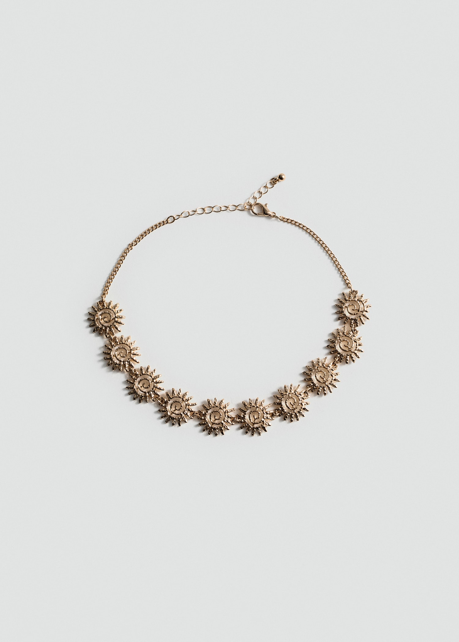 Collier perles soleils - Article sans modèle