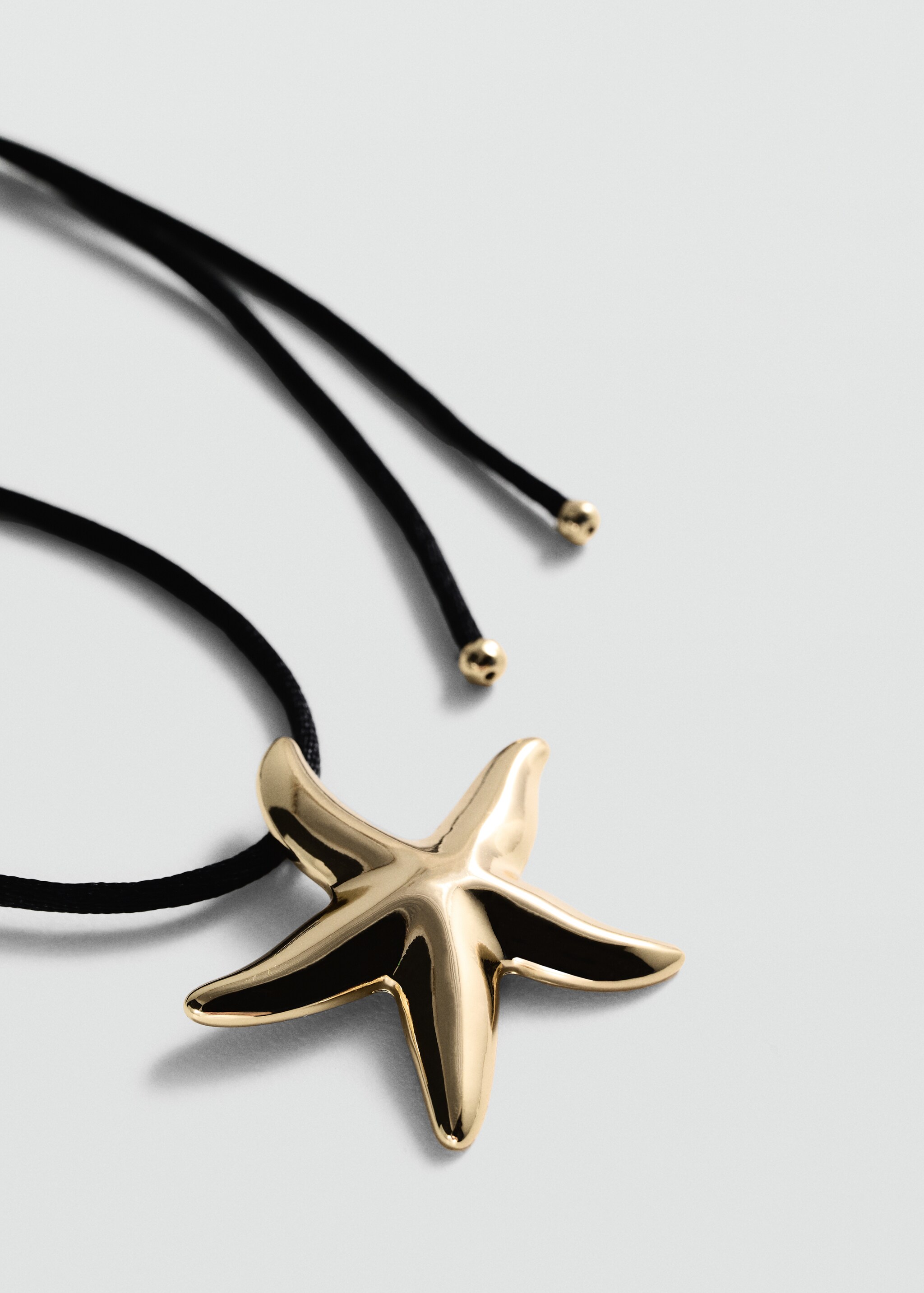 Necklace star cord - Medium plane