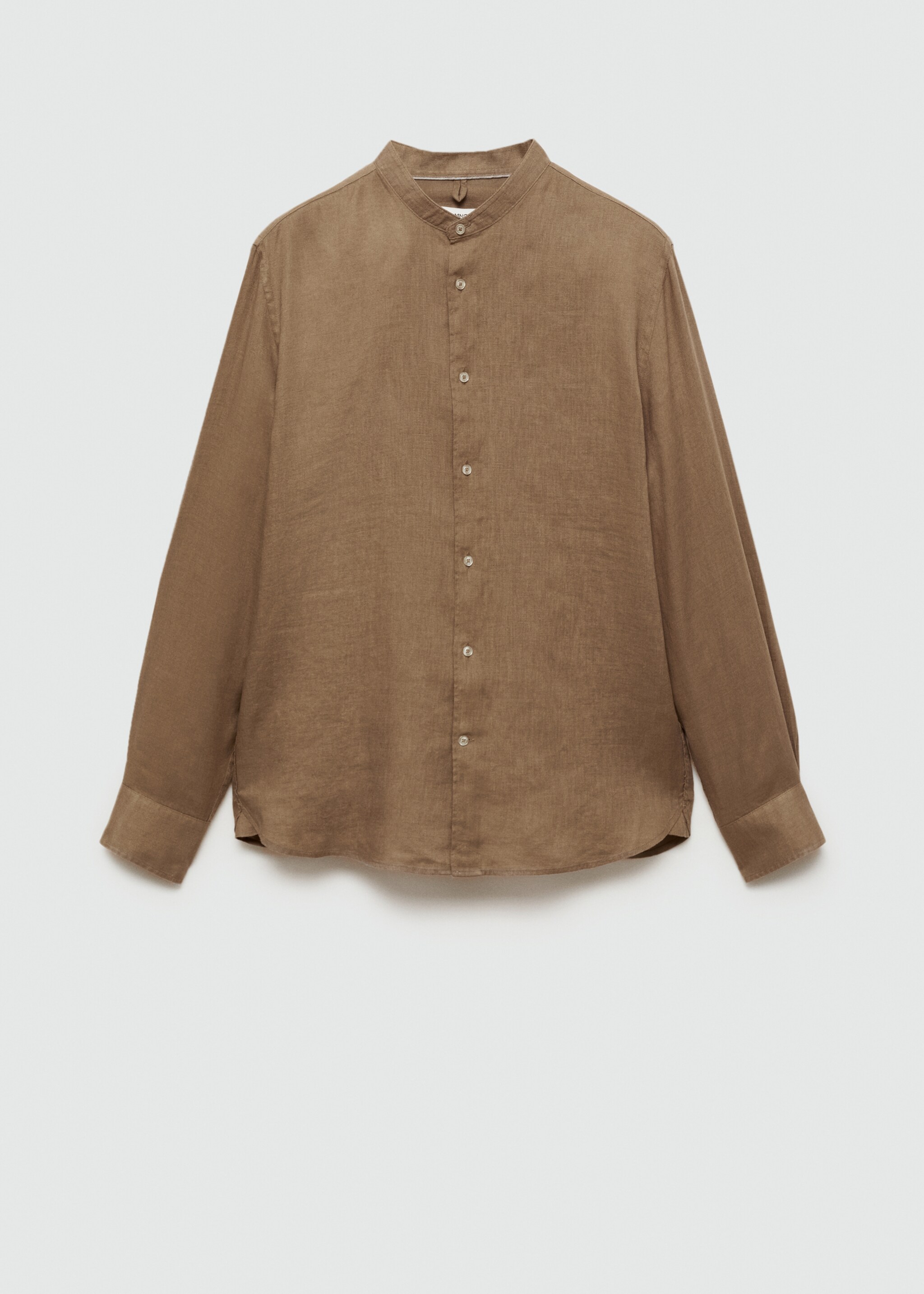 Camisa 100% lino cuello mao - Artículo sin modelo