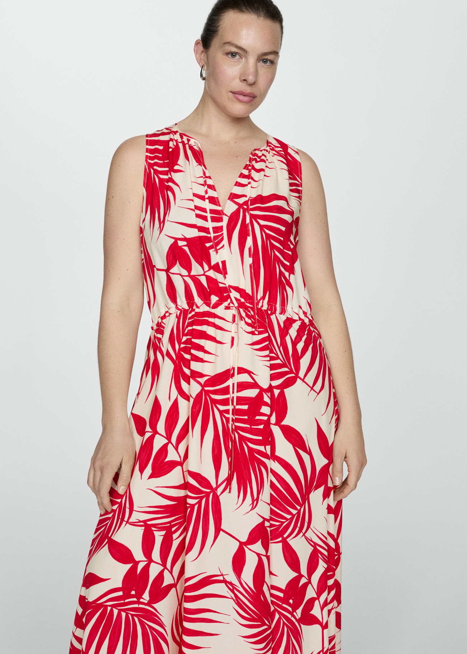 Bow printed dress - Details of the article 5
