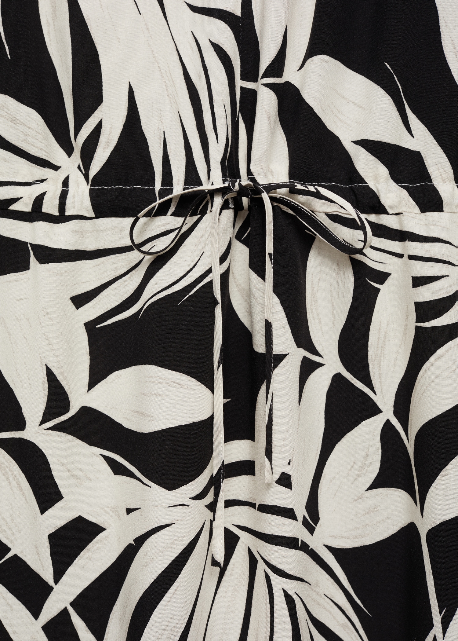 Vestido lazos estampado - Main Image