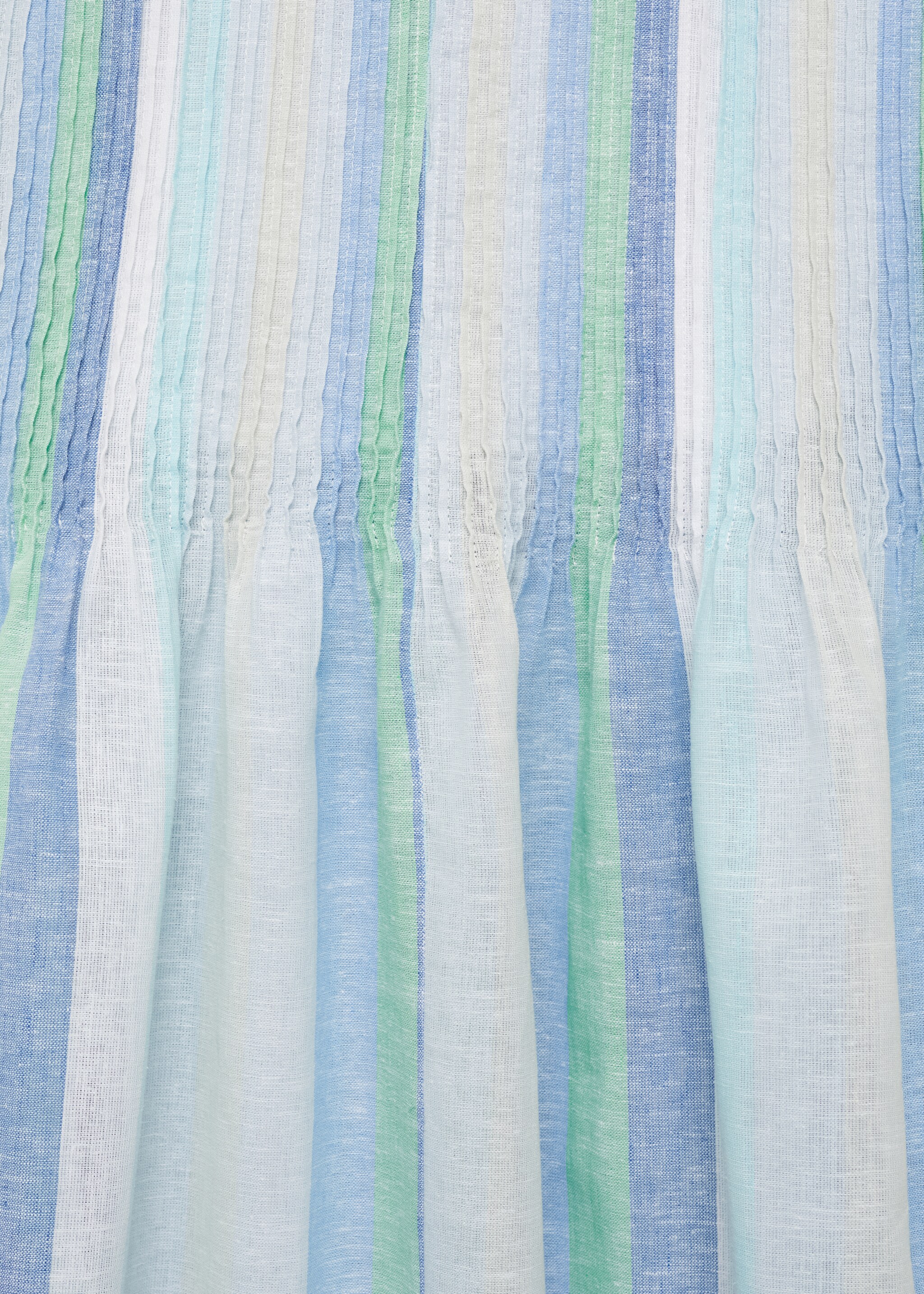 Vestido lino rayas - Detalle del artículo 0