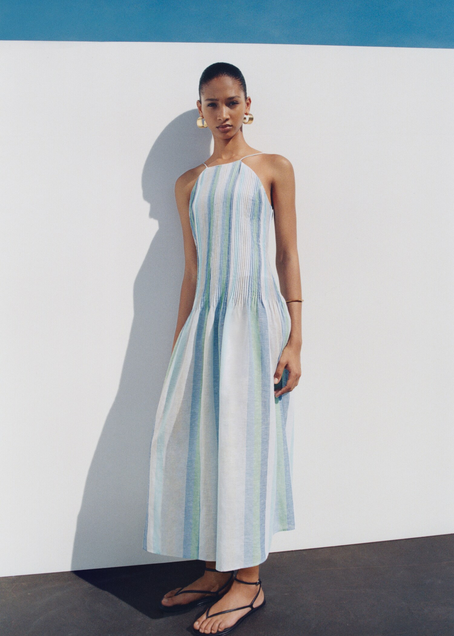 Robe lin rayée - Détail de l'article 6