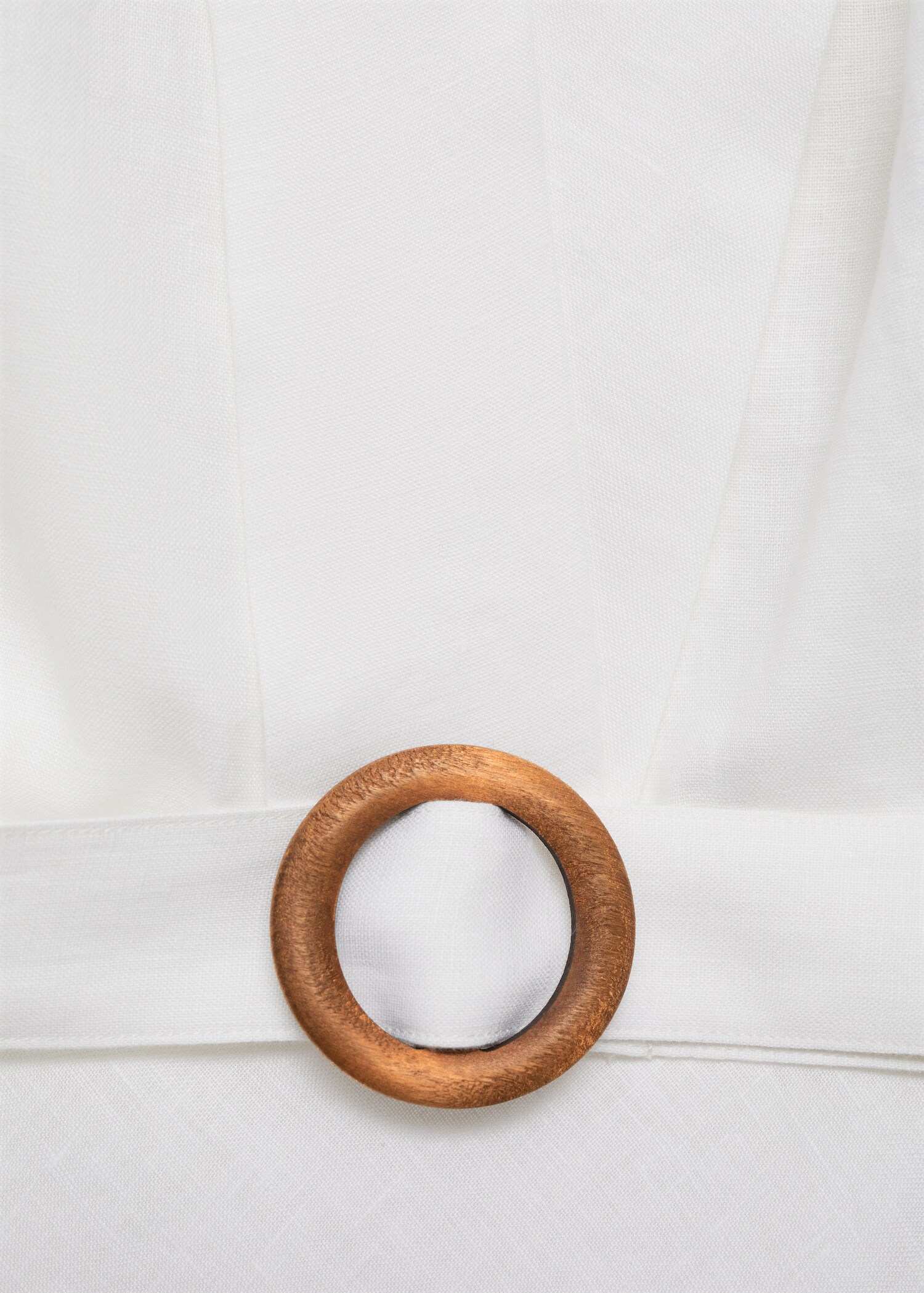Belt linen dress - Details of the article 8