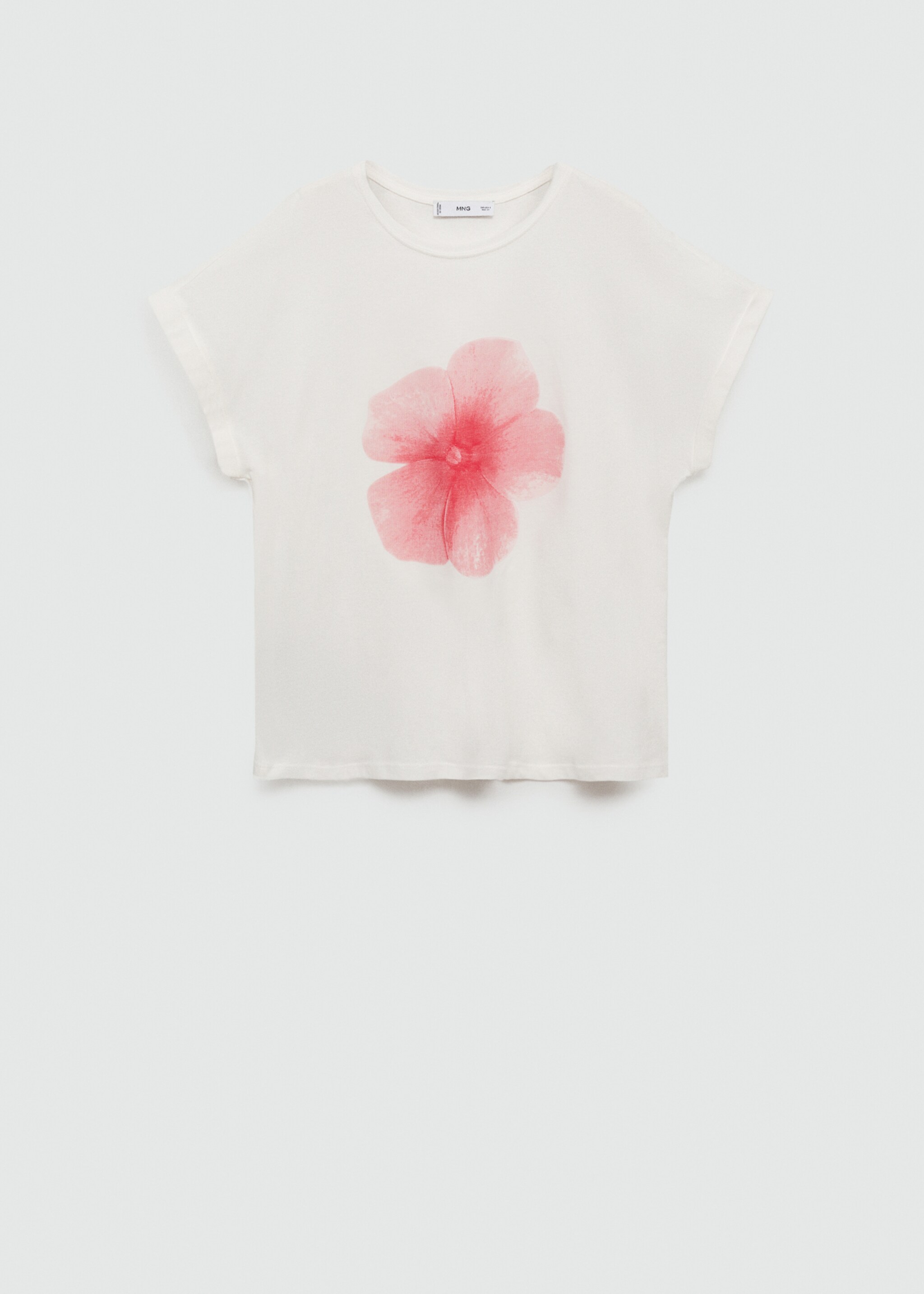 印花棉纺T恤 - null, 淡粉红. Ref: 77010352-00.
