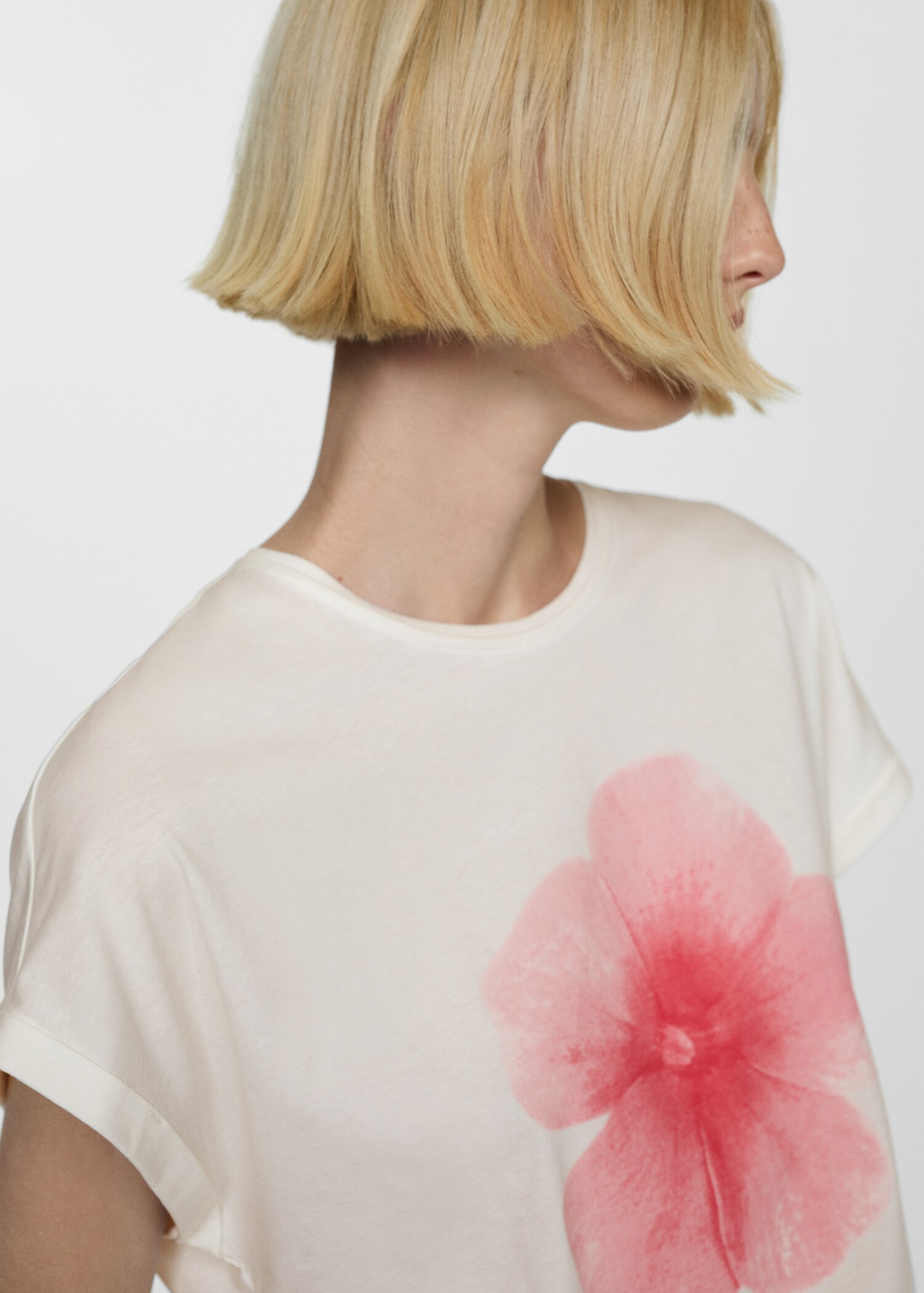 T-shirt coton imprimé - Détail de l'article 1