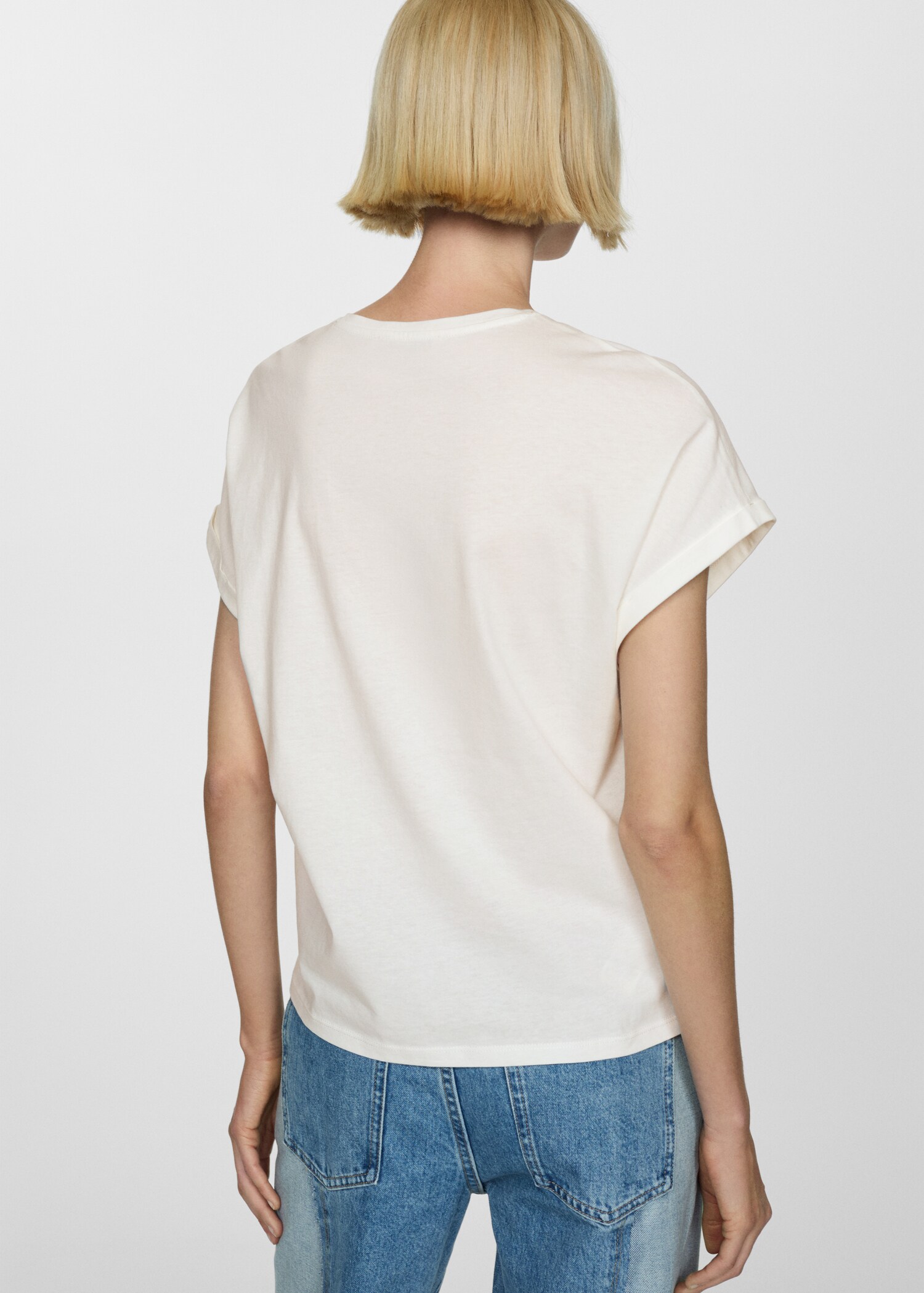 T-shirt coton imprimé - Verso de l’article