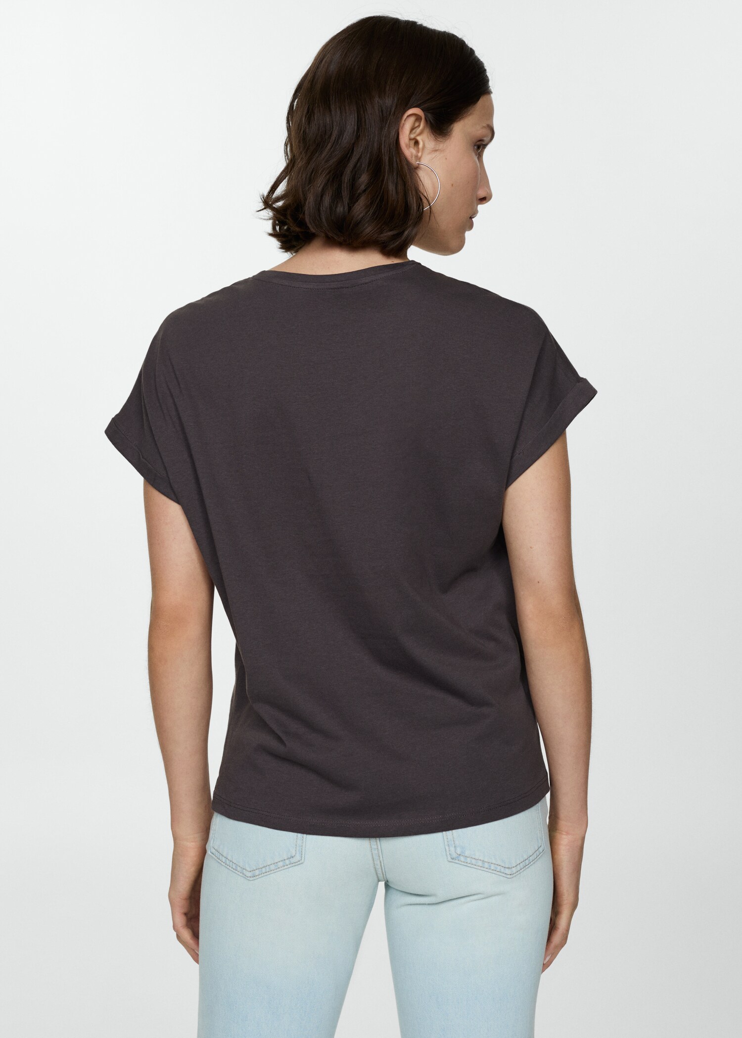 T-shirt coton imprimé - Verso de l’article