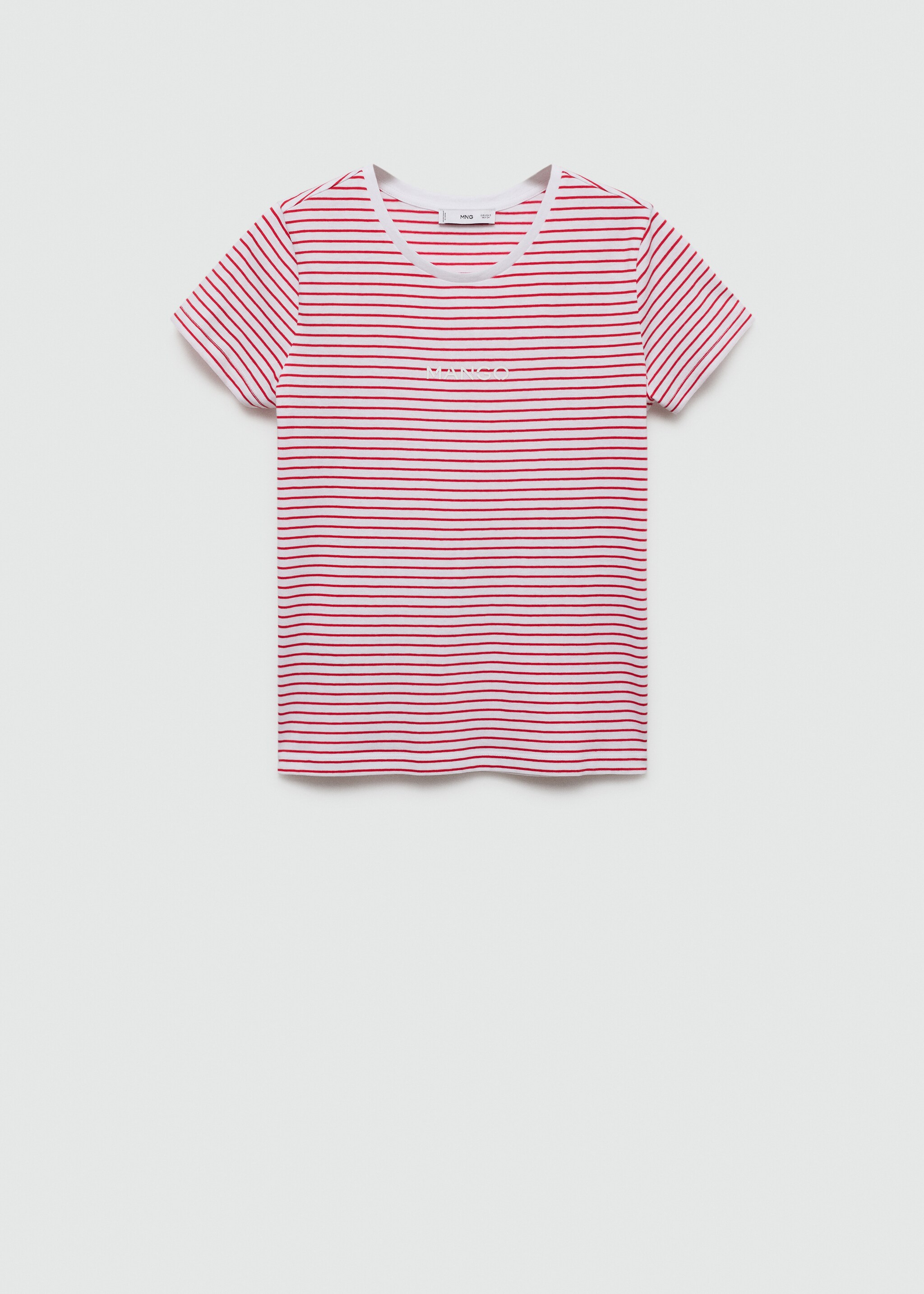 Striped logo T-shirt - Article without model