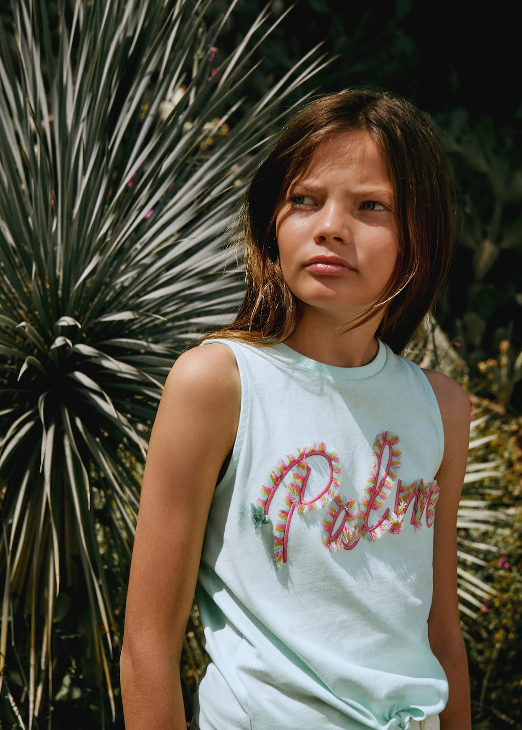 Mango T-Shirt mit Stickereien