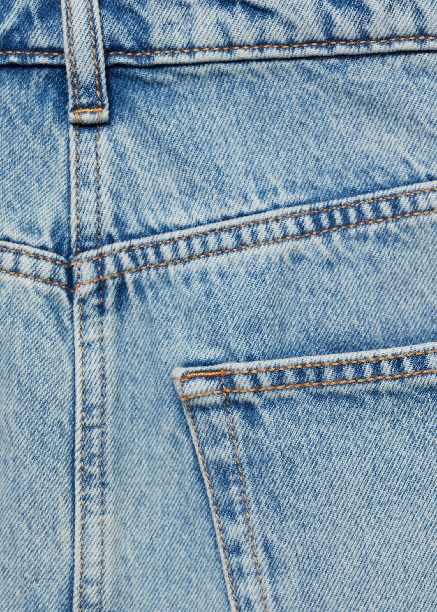 Φούστα denim σκίσιμο - Λεπτομέρεια του προϊόντος 0