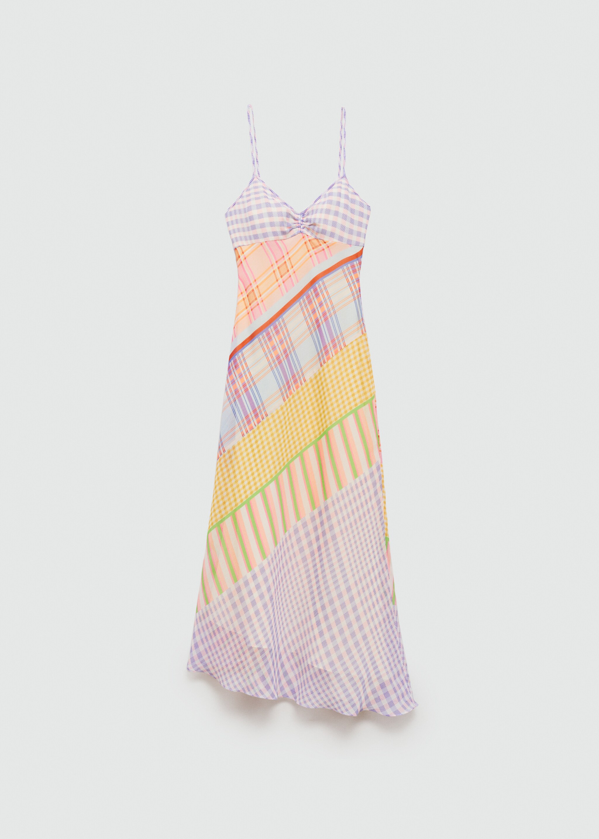 Vestido estampado tirantes - Artículo sin modelo