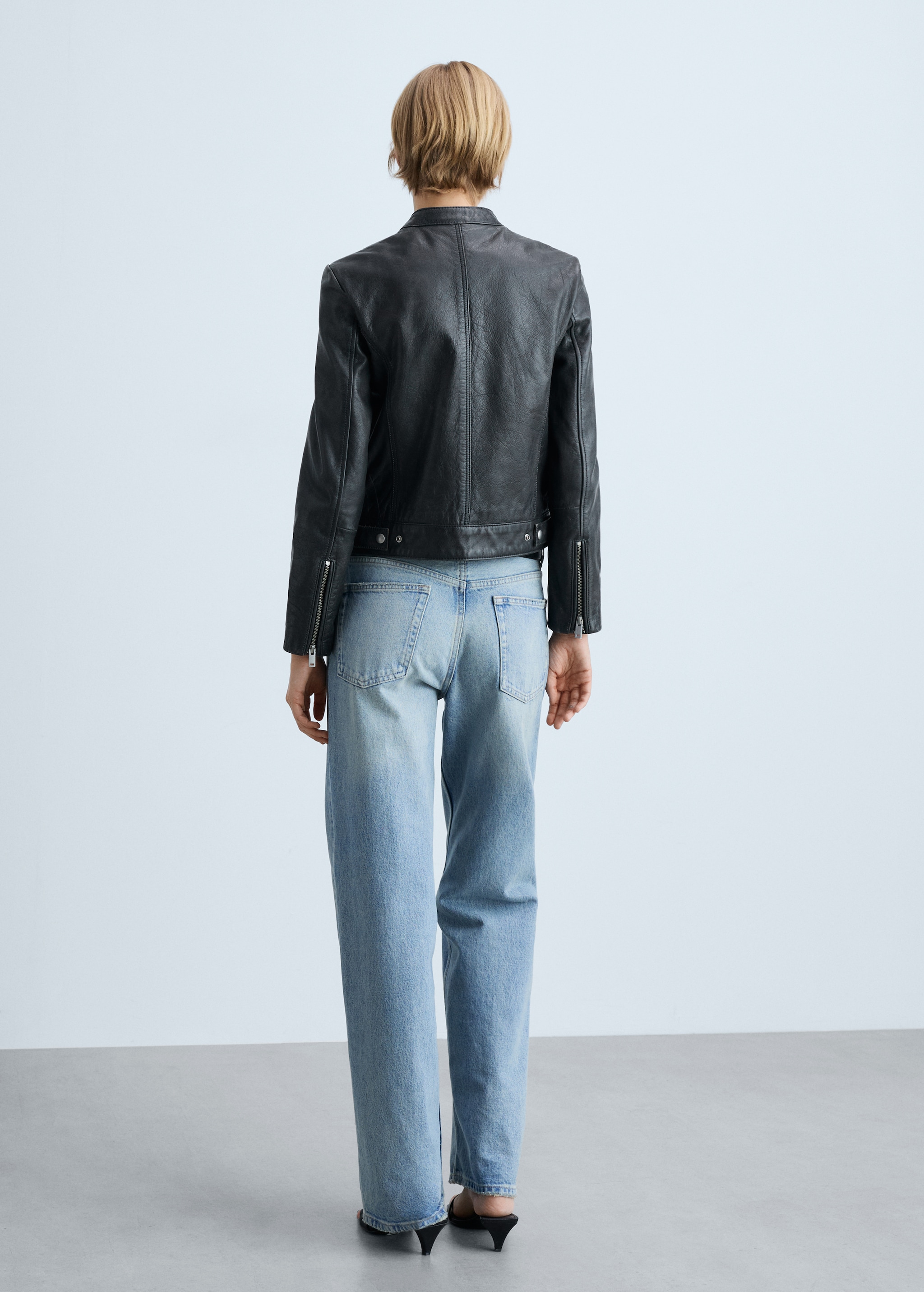 Blouson 100 cuir - Main Image