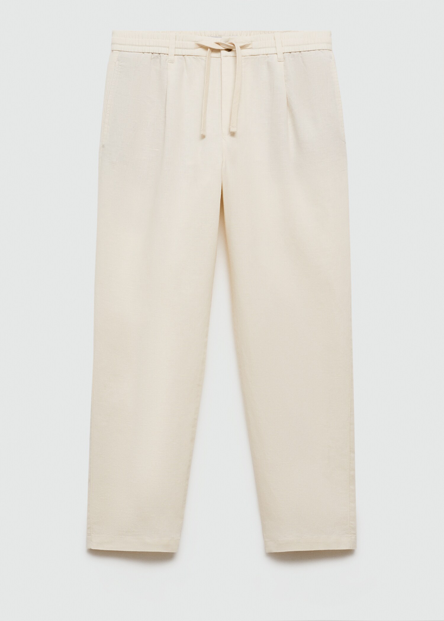 Pantalon slim fit lin cordon - Article sans modèle