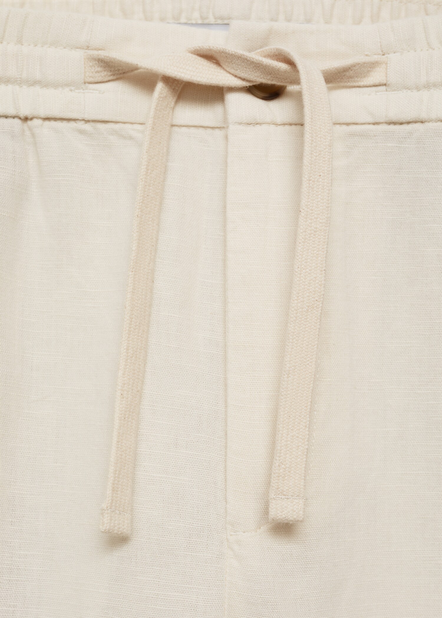 Pantalon slim fit lin cordon - Détail de l'article 8