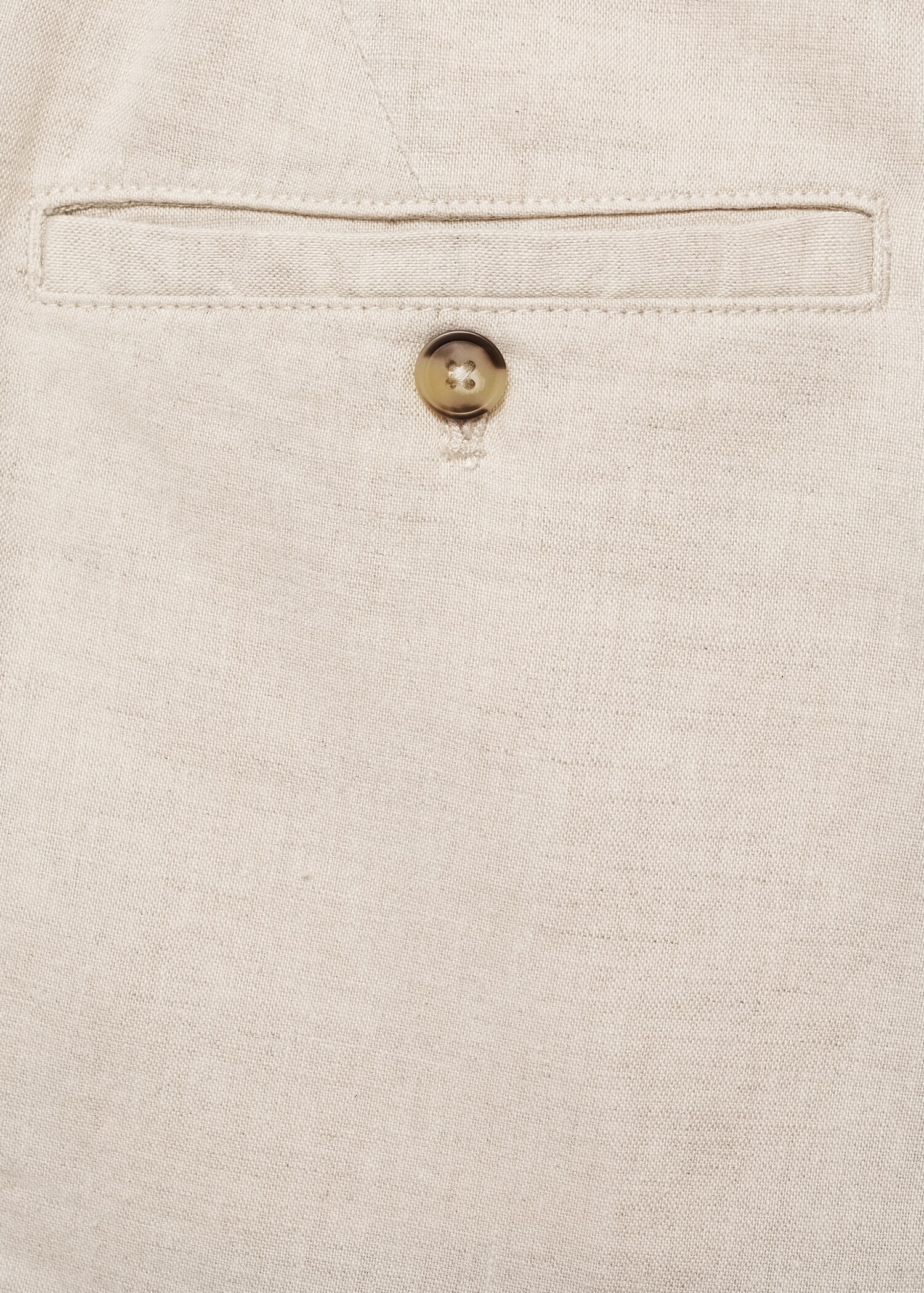 Pantalon slim fit lin cordon - Détail de l'article 0