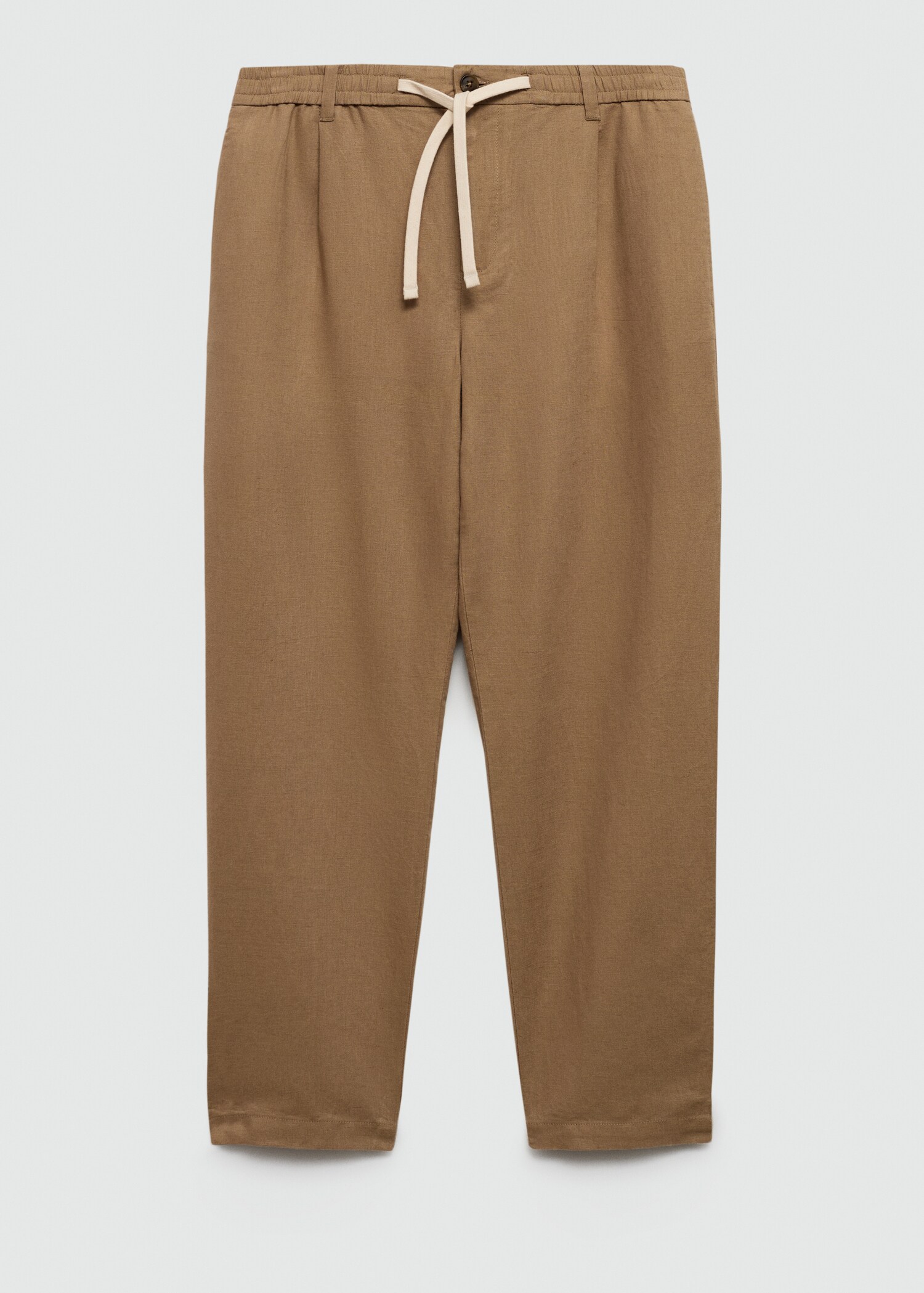 Pantalon slim fit lin cordon - Article sans modèle