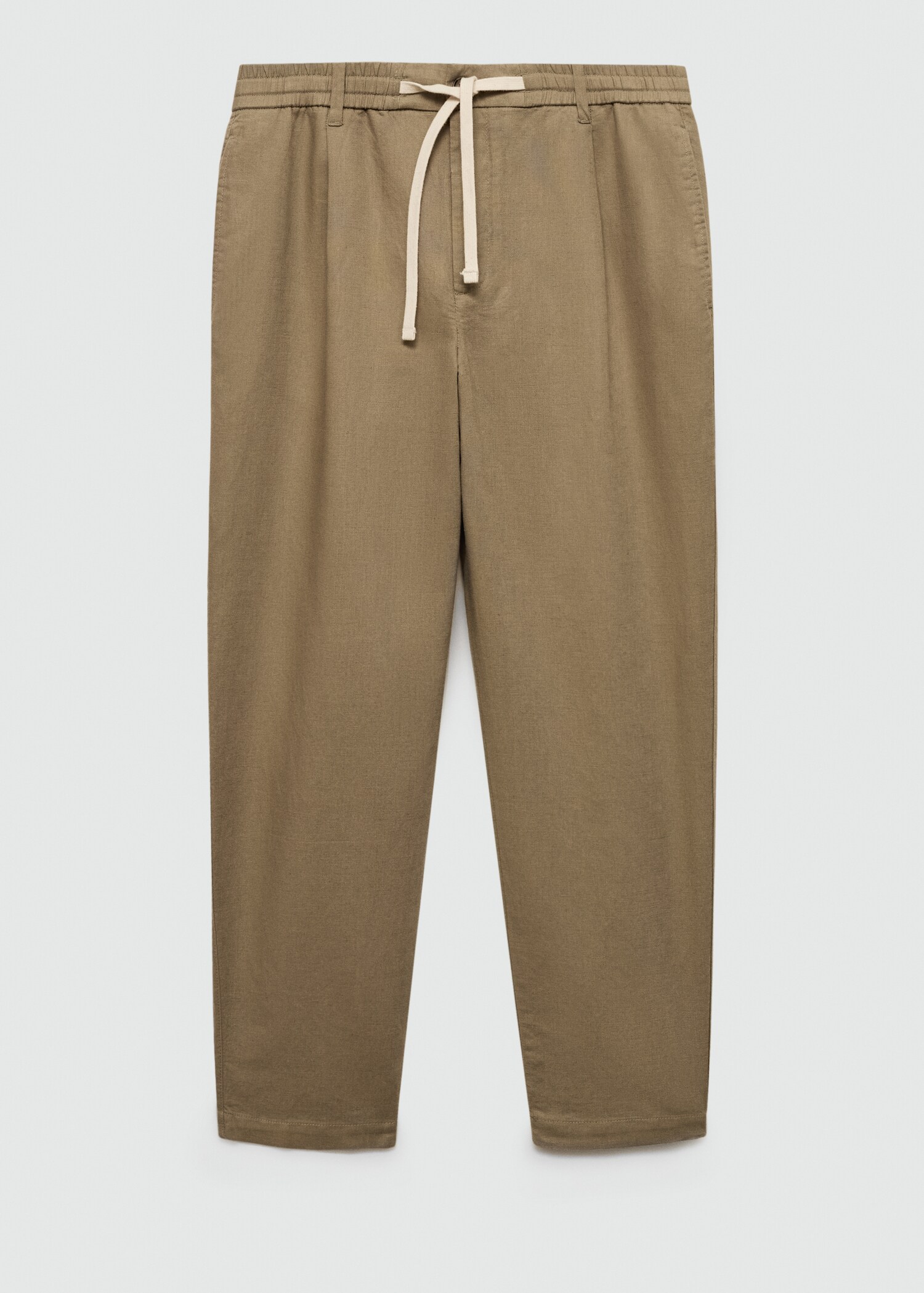 Pantalon slim fit lin cordon - Article sans modèle